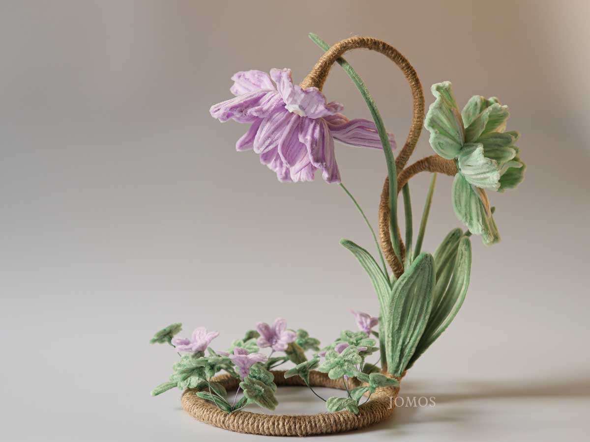 Đèn decor trang trí hoa diên vĩ_thumbnail_1