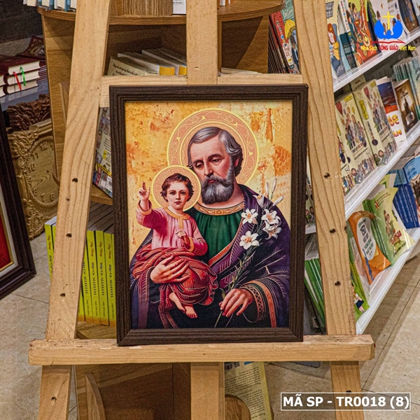 Tranh canvas Thánh Giuse bế Chúa 50x65cm_thumbnail_1