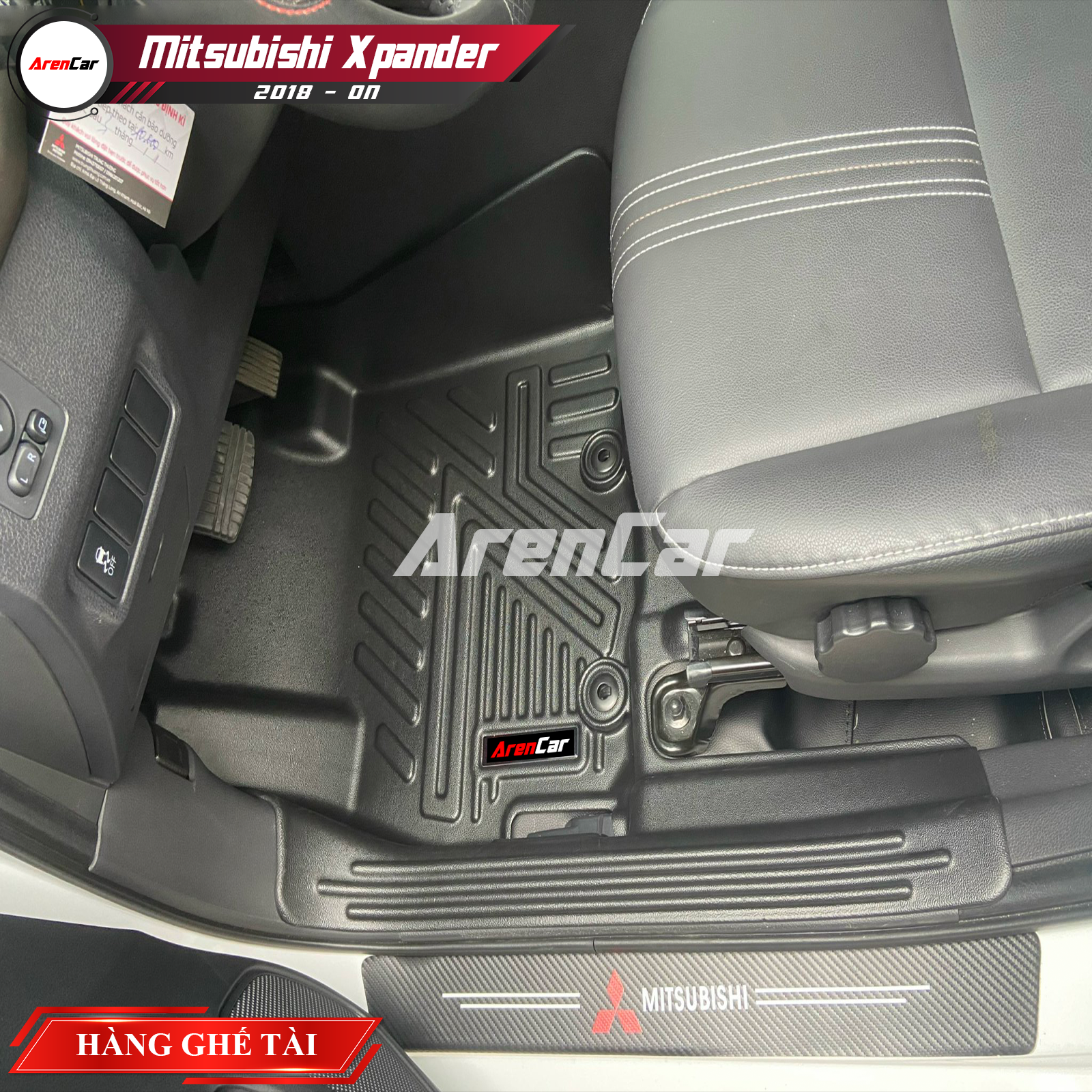 [Aren Car] Thảm Lót Sàn Ô Tô TPE Khuôn Đúc Mitsubishi Xpander_thumbnail_1
