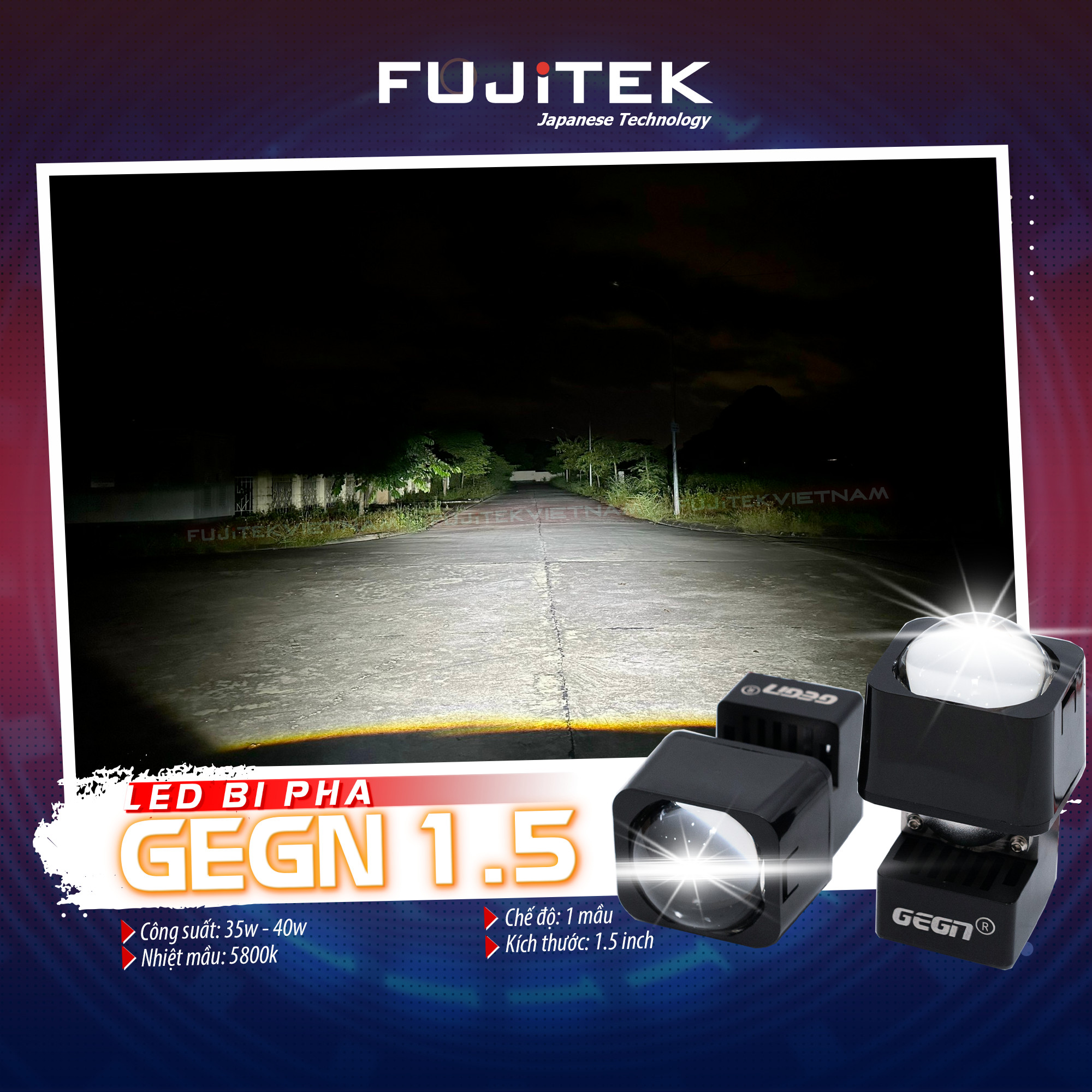 GEGN Đèn bi led pha 1.5 inch _thumbnail_3