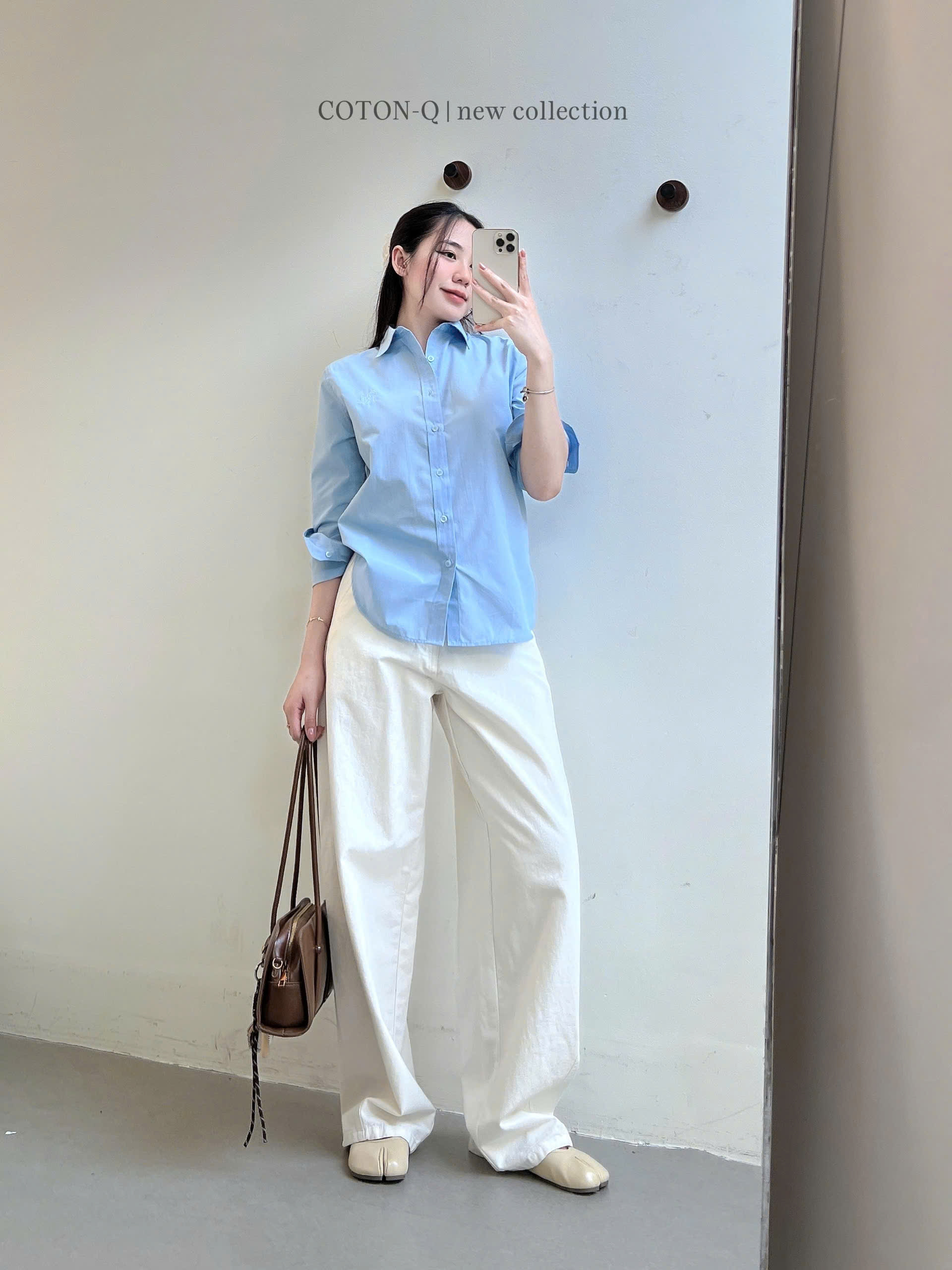 Quần baggy cạp liền ( XANH ĐEN )_thumbnail_11