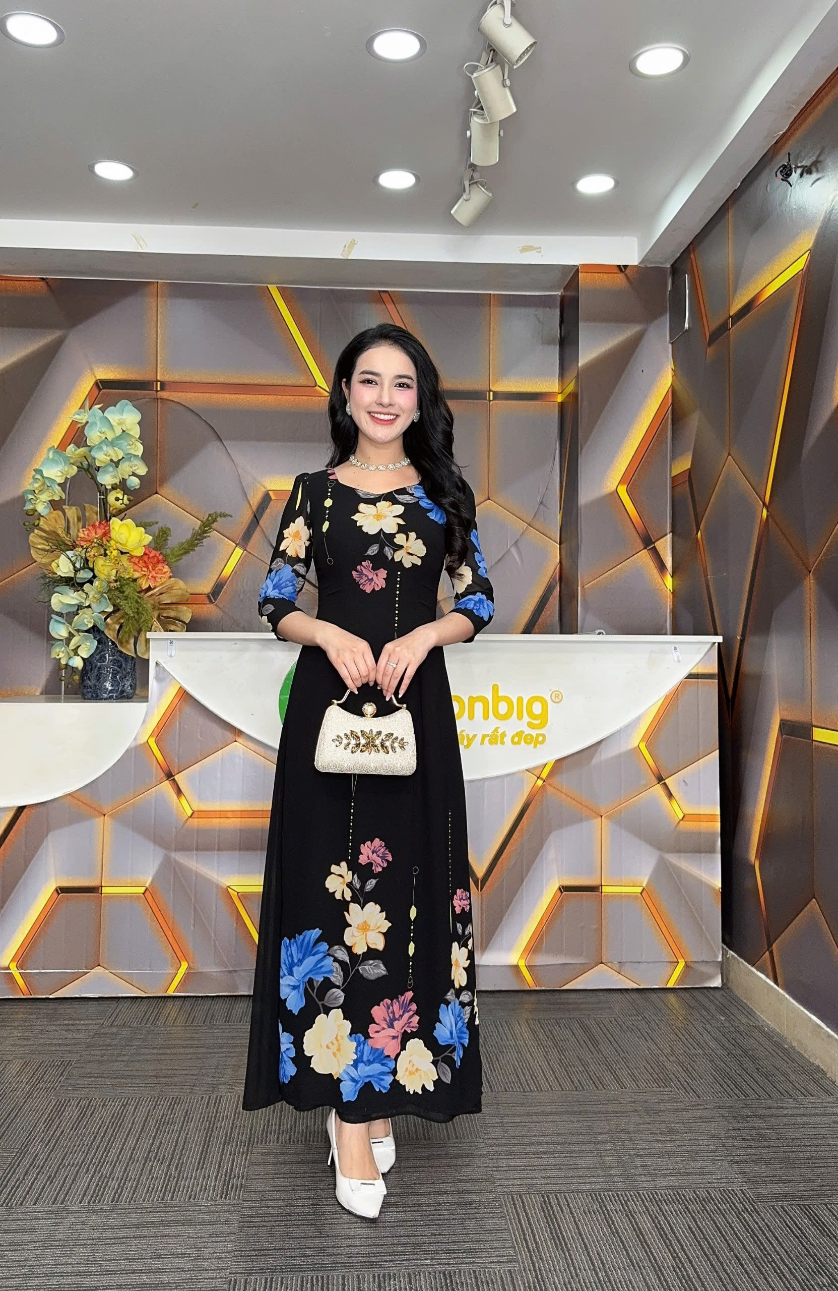 Đầm giả áo dài - Y1398 - Thương hiệu Zonbig_thumbnail_6