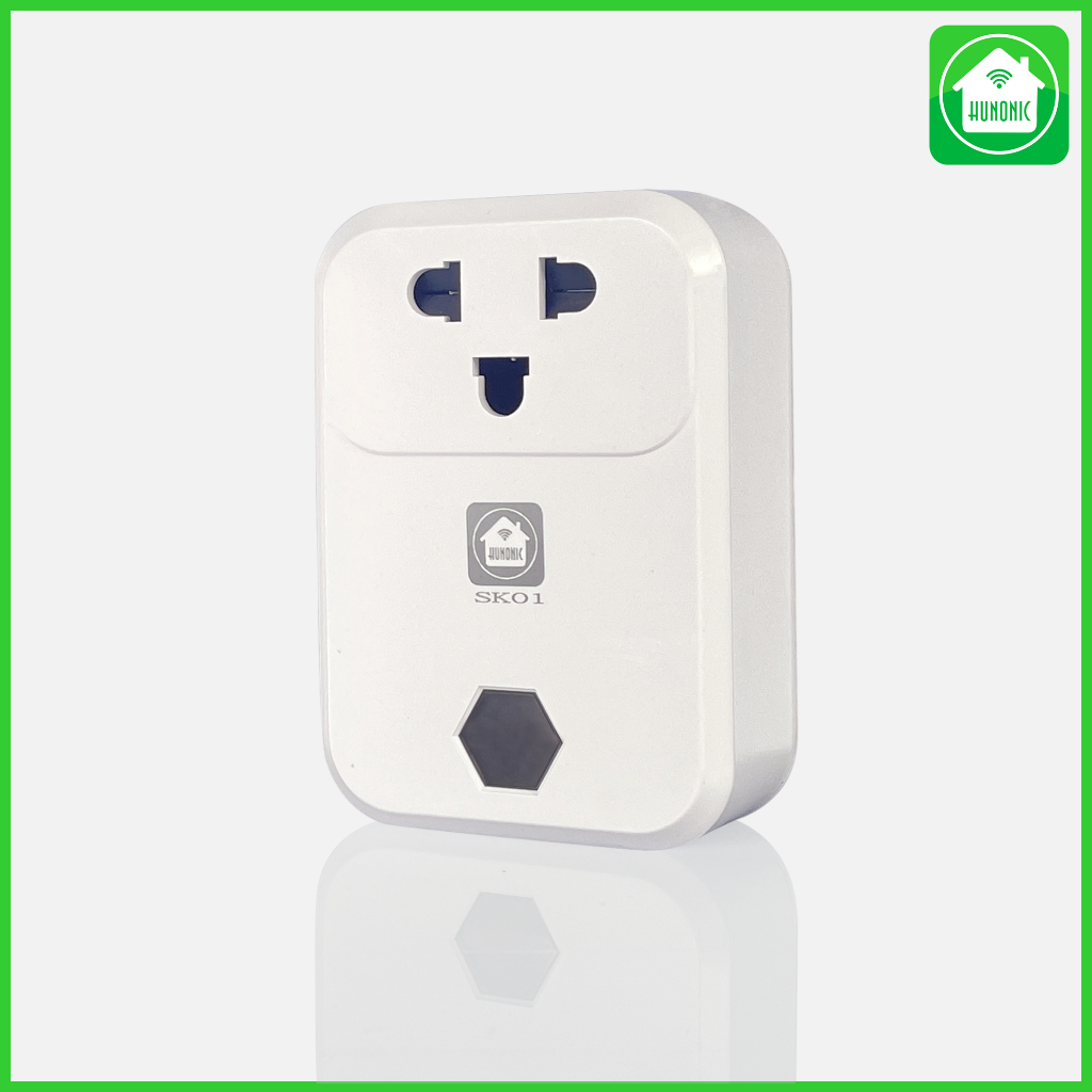 Combo Công Tắc Cửa Cuốn Thông Minh Và Ổ Cắm Wifi Thông Minh Hunonic_thumbnail_2