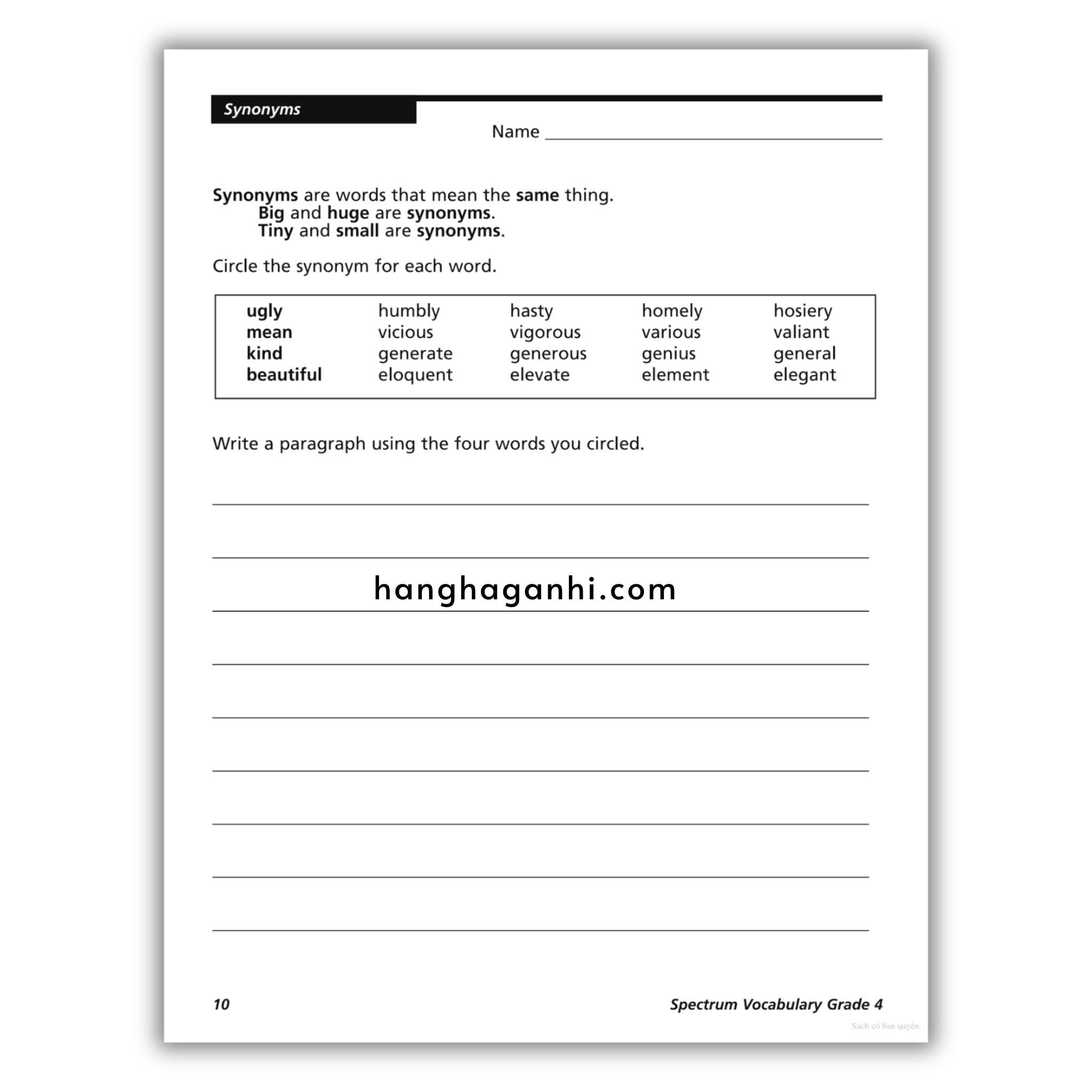 Sách Spectrum Vocabulary Workbook Grade 4_thumbnail_7