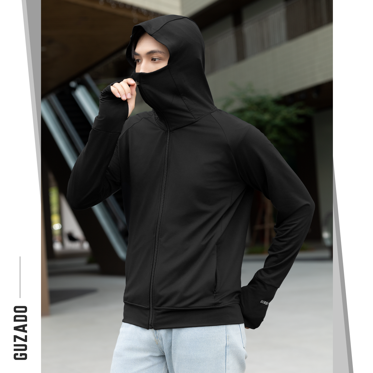 Áo Chống Nắng GUZADO Extracool Chống Tia UV Vượt Trội GCN01