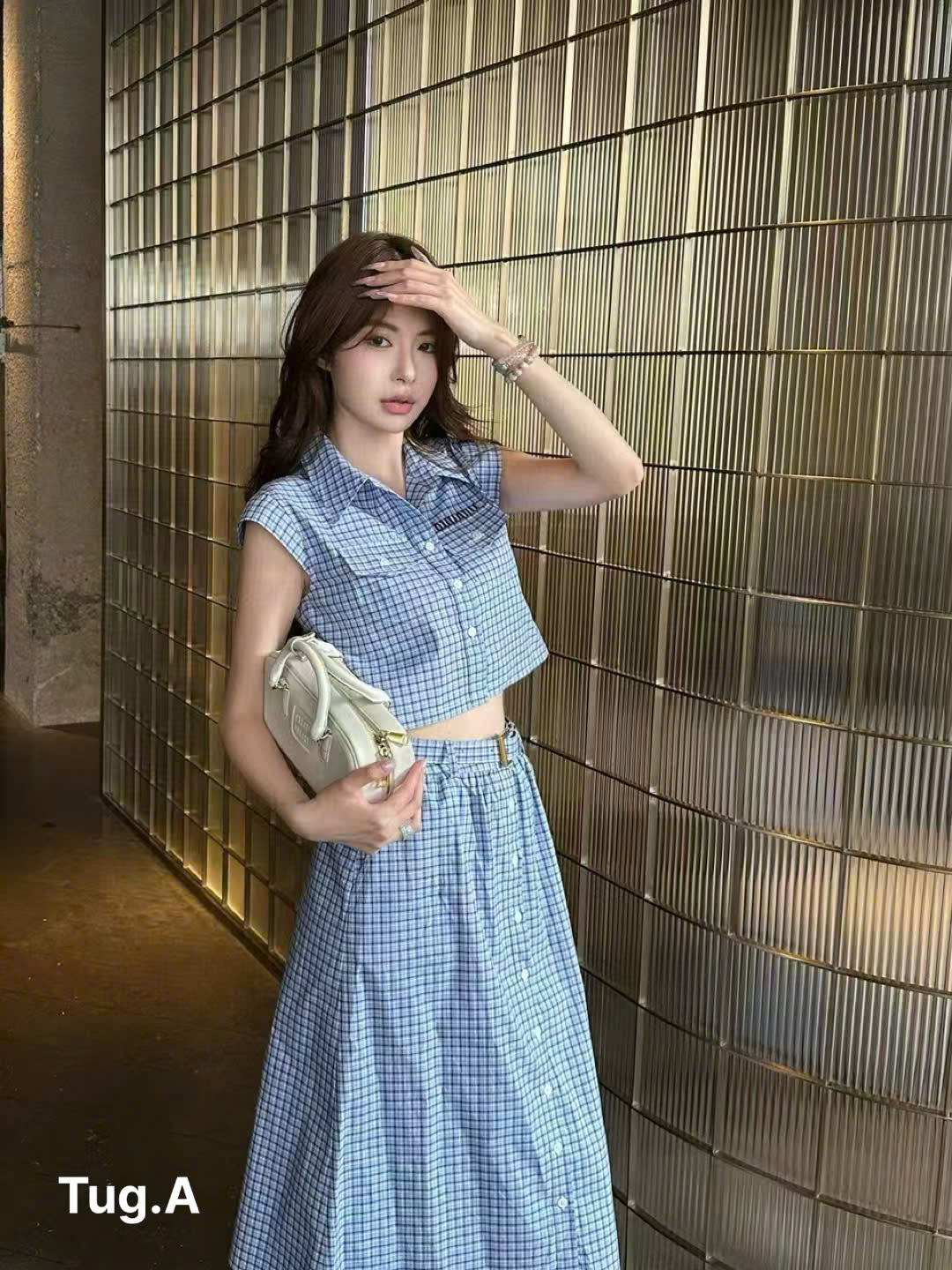 SÉT ÁO VÁY MIU MIU HIỆU 