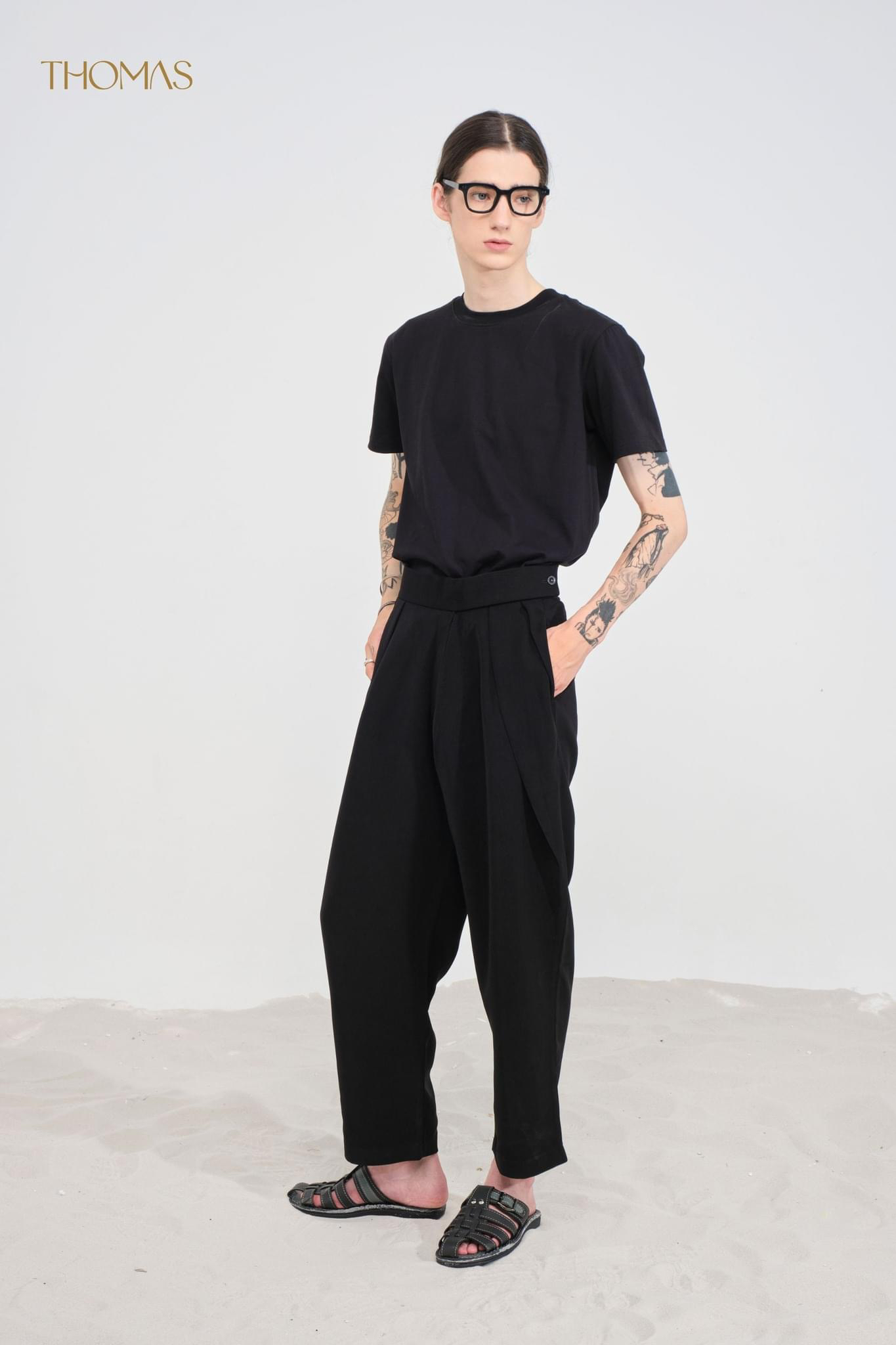 Quần Dài Diego Vải Thái Form Semi-Wide Leg_thumbnail_7