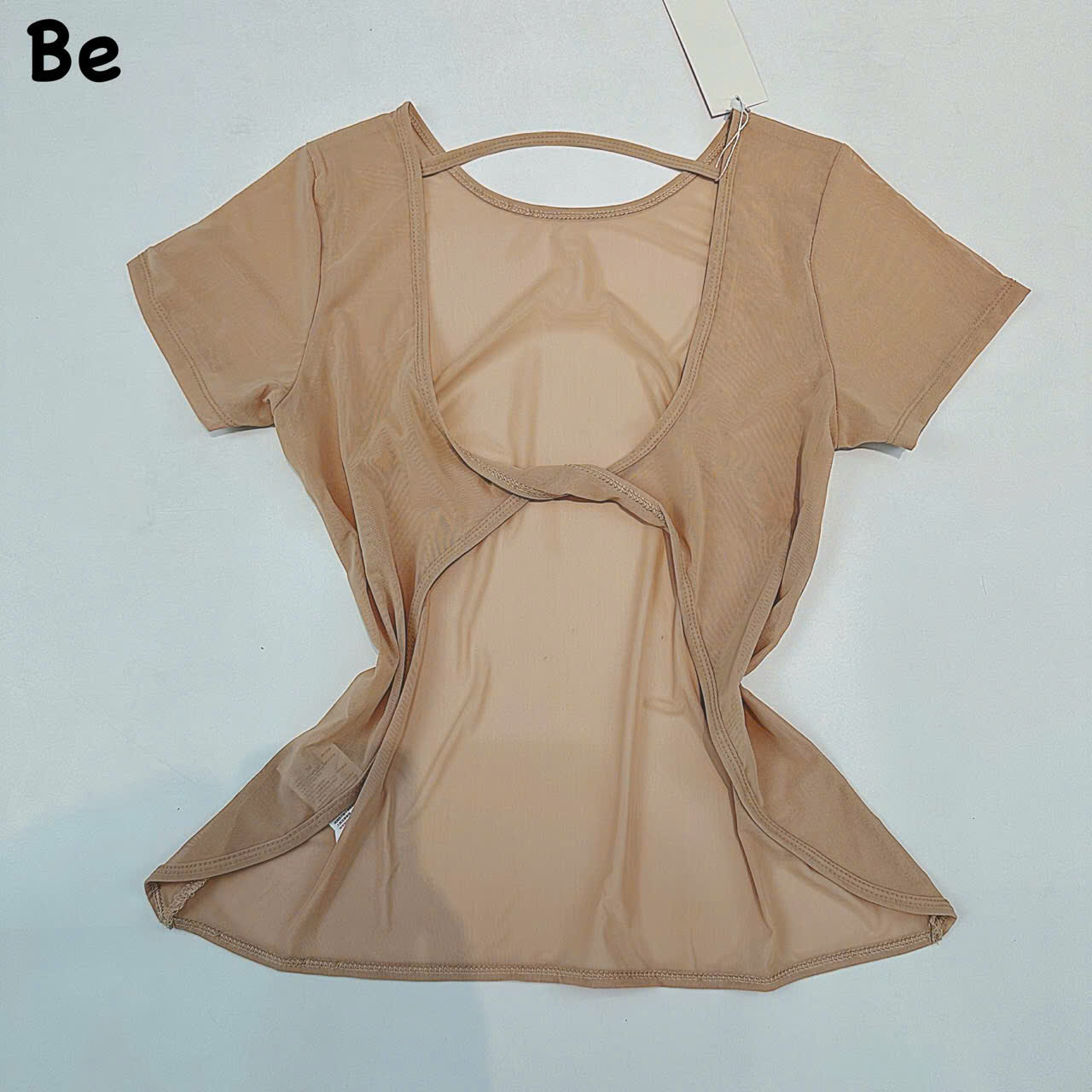 Áo Tank Thể Thao Lưới Mè Dáng Croptop Phối Dây Lưng_thumbnail_9