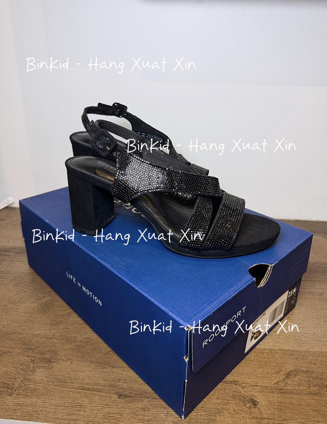 G12 GUỐC ROCKPORT ĐEN
