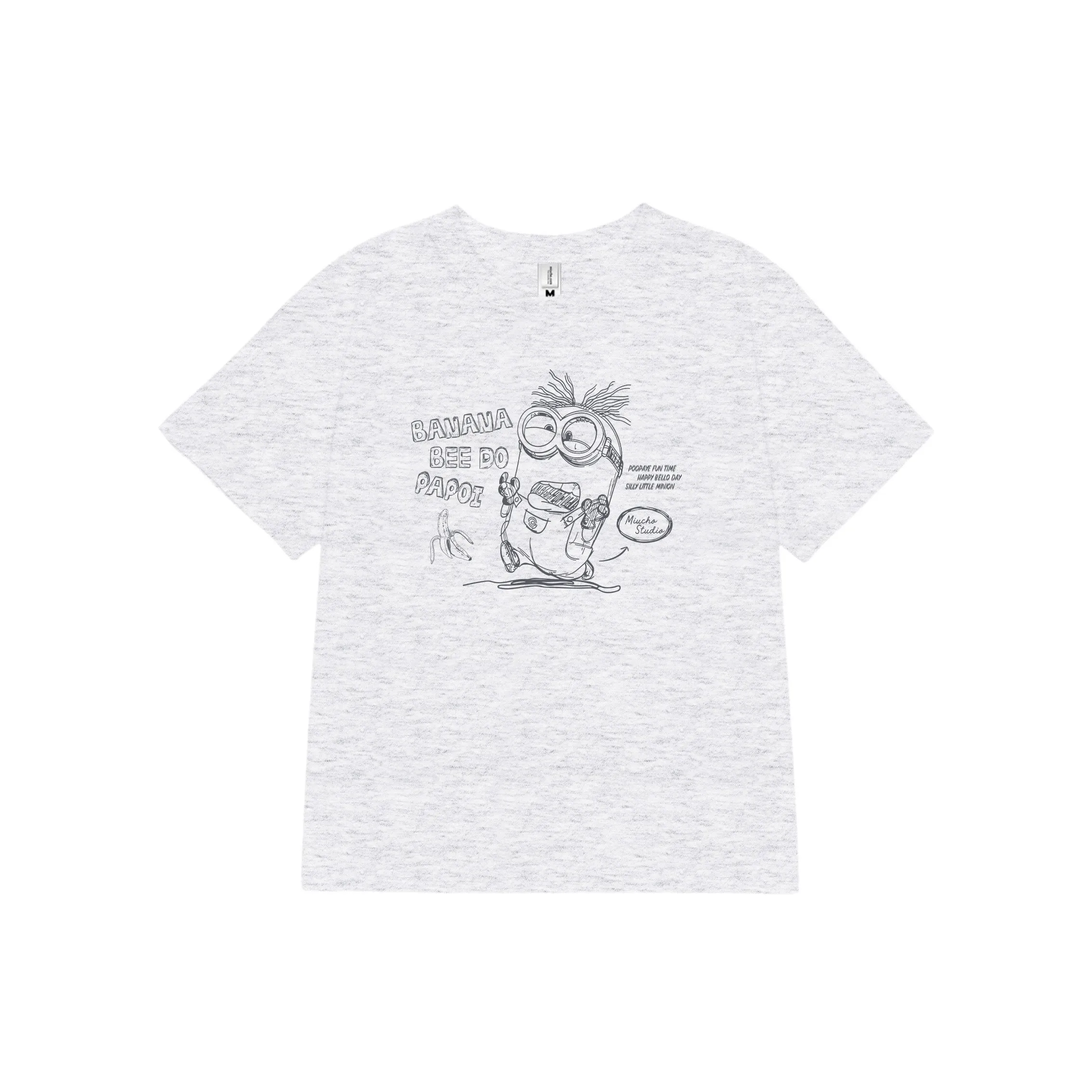 Áo baby tee nữ BANANA siêu cute 2611 Miucho chất vải cotton 2c thoáng mát mềm mại in mix_thumbnail_0