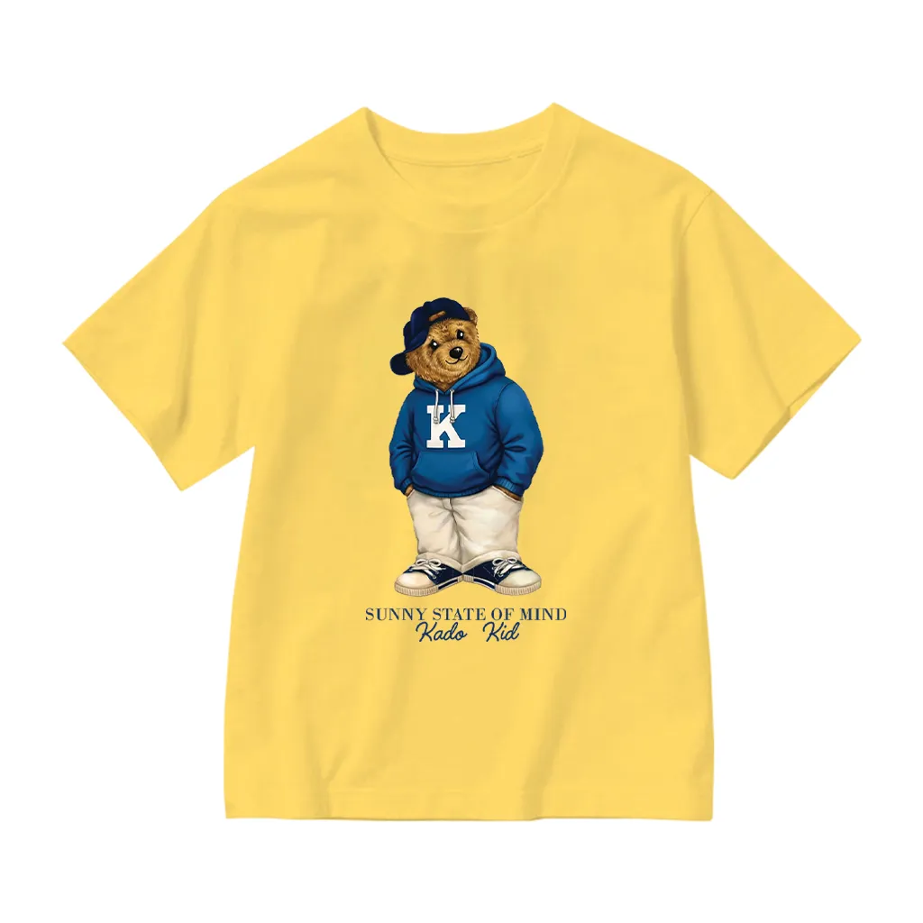 Áo thun bé trai Gấu Teddy siêu ngầu Kado 3412_thumbnail_0