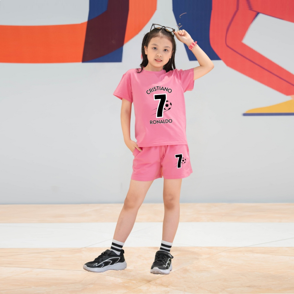Đồ bộ bé gái in số 7-  Loza Kids SB96_thumbnail_1