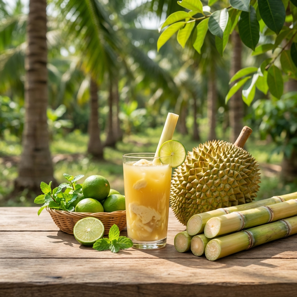 Nước Mía Sầu Riêng: Cách Làm, Lợi Ích & Bí Quyết Kinh Doanh Tỷ Đồng