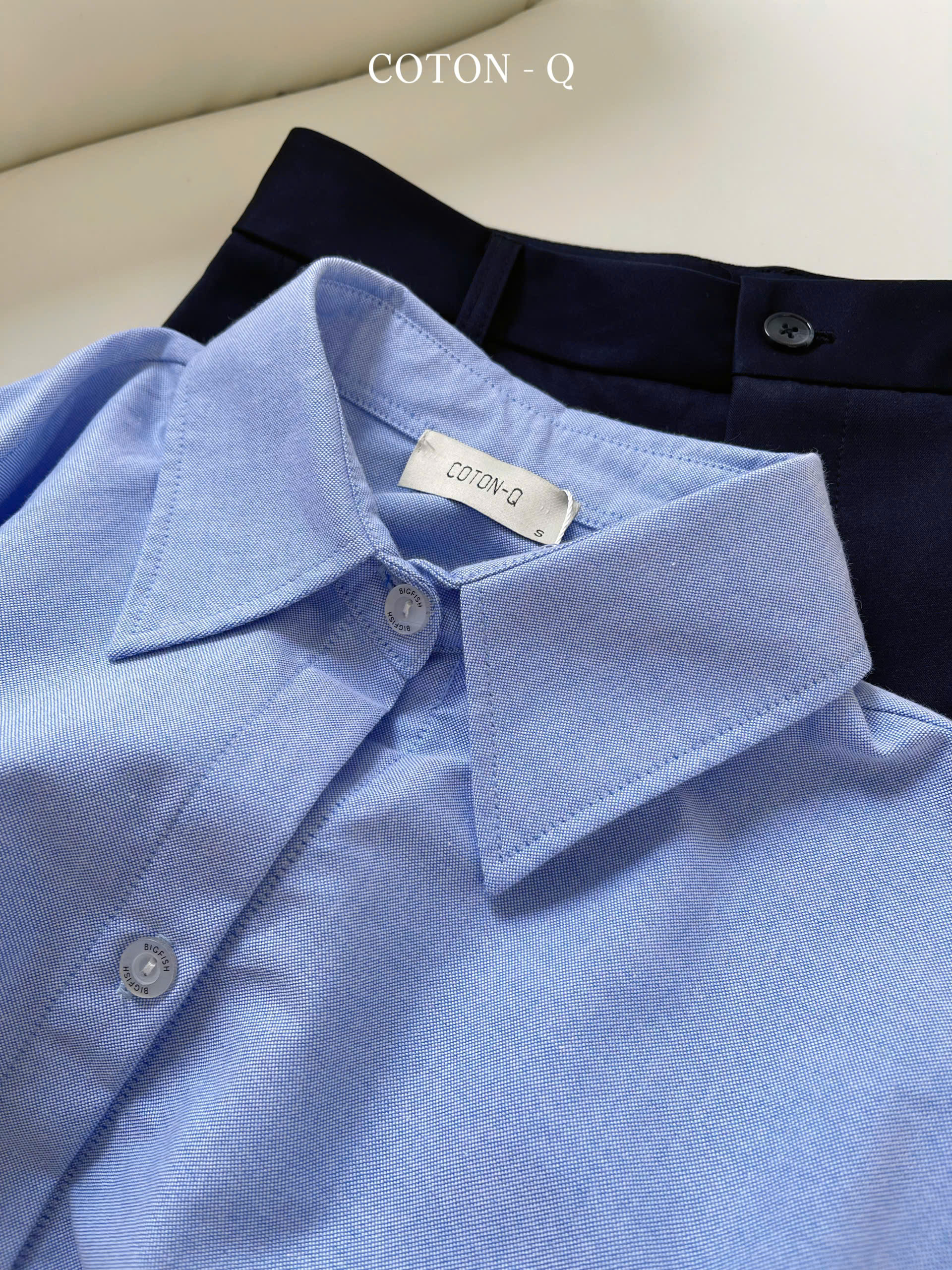 Set áo somi xanh + quần short_thumbnail_13