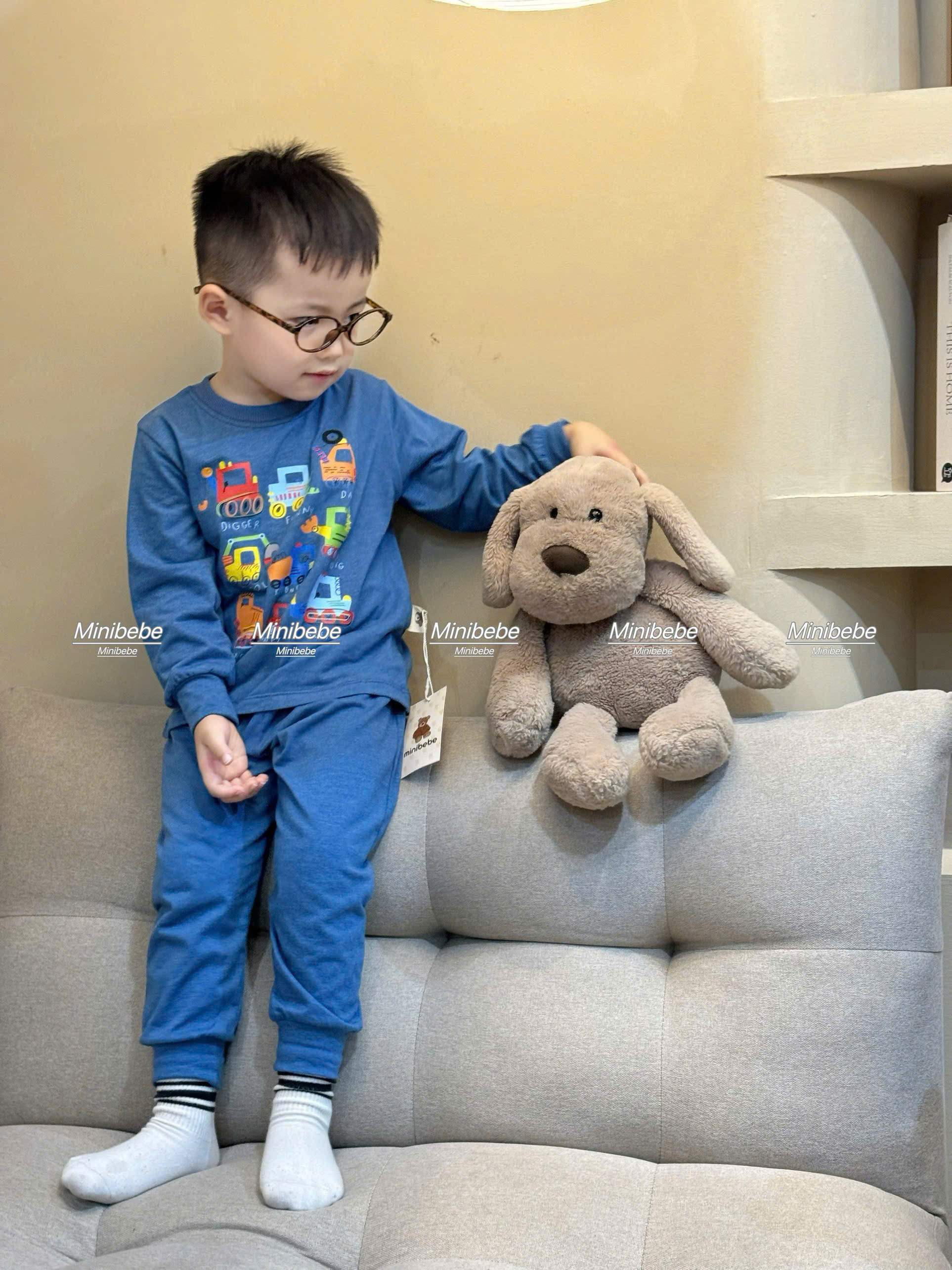 Q73 SET 2 BỘ DÀI ĐỦ MẪU Ô TÔ XANH TRẮNG- A100.297