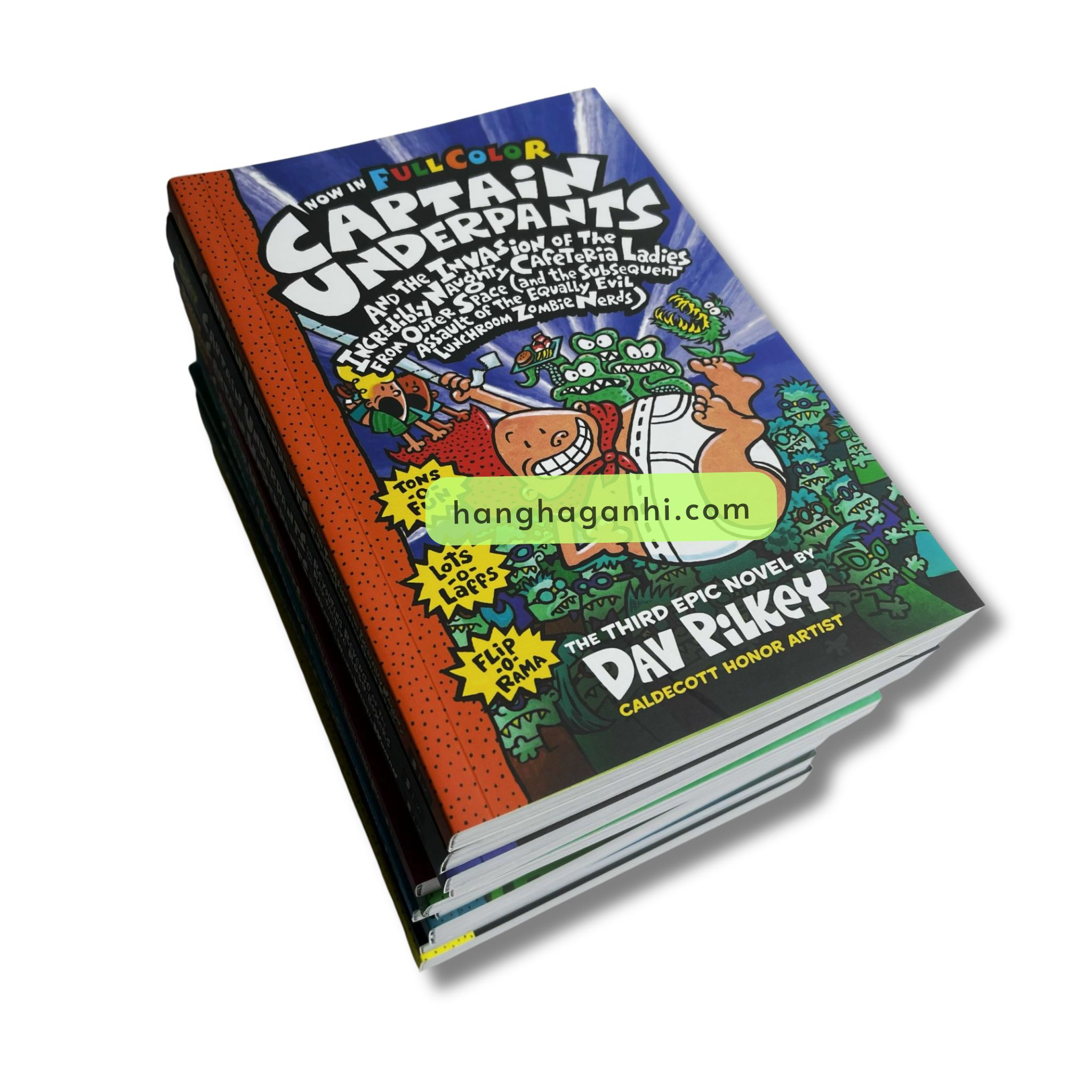 Captain Underpants Bản Màu-14 cuốn, Thuyền Trưởng Quần Chíp Bản tiếng Anh [Sách nhập khẩu]_thumbnail_2