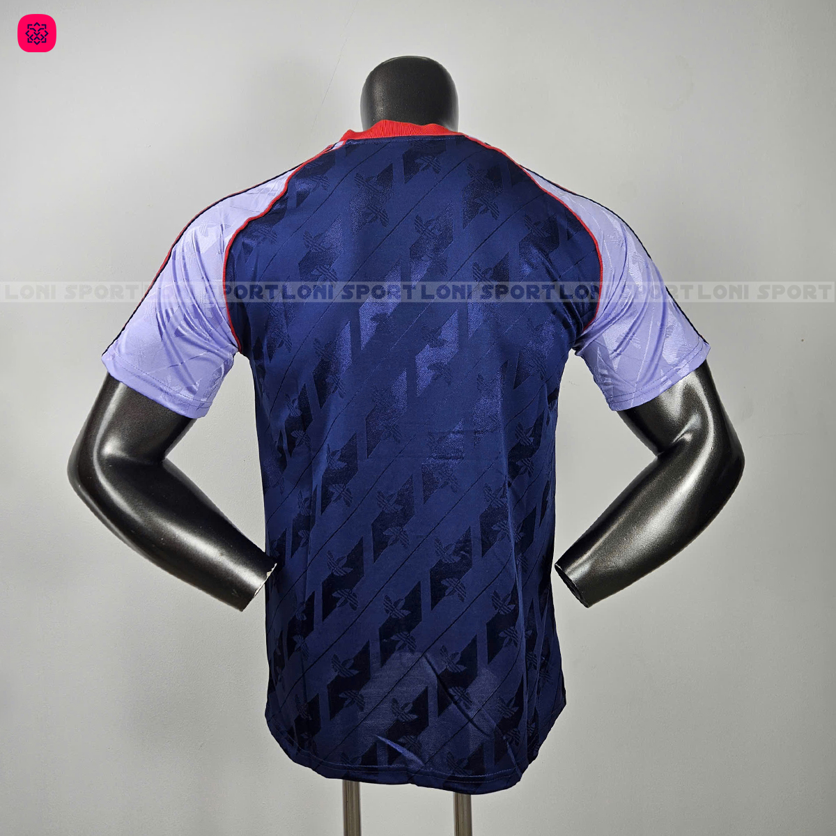 Áo Arsenal Lifestyler xanh tím 24/25 SF_thumbnail_2