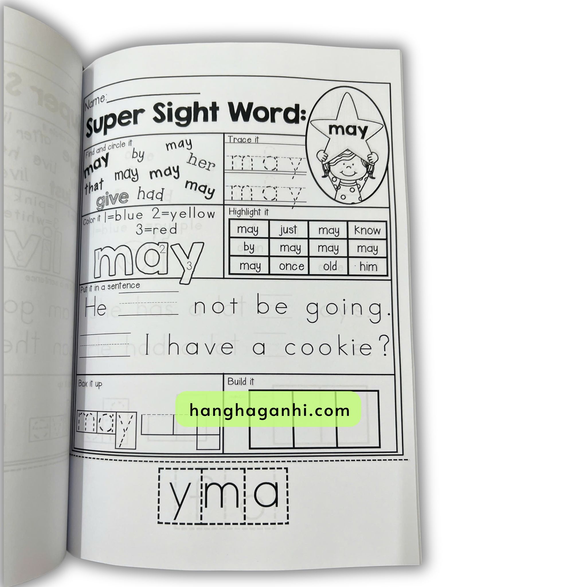 Sight Word Super Stars bộ 5 quyển 5 cấp độ_thumbnail_13