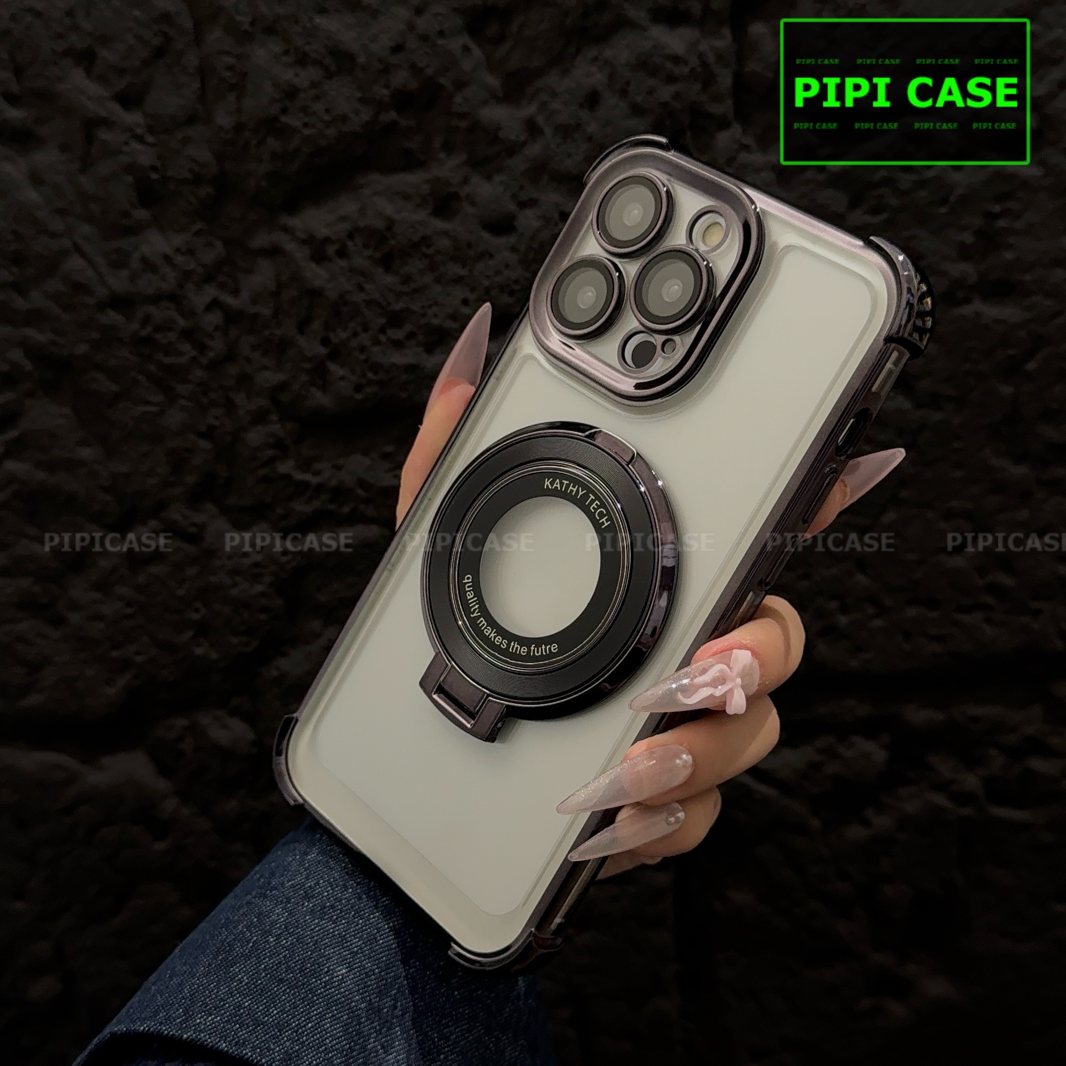 Ốp Lưng iPhone 14 Pro - Ven - Đen_thumbnail_5