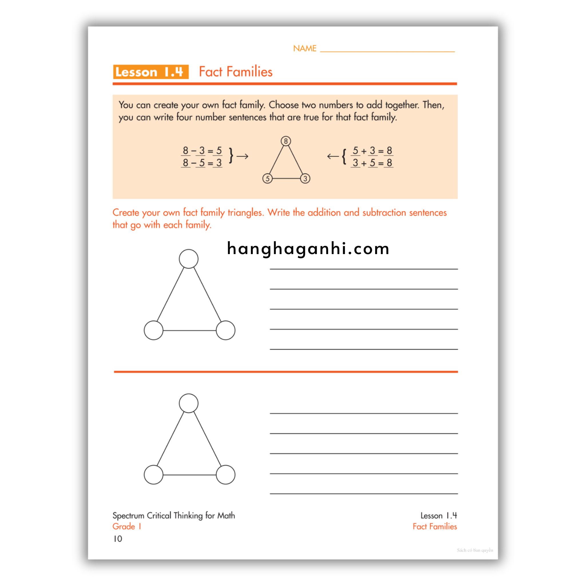 Sách Spectrum Critical Thinking for Math Workbook Grade 1_thumbnail_11