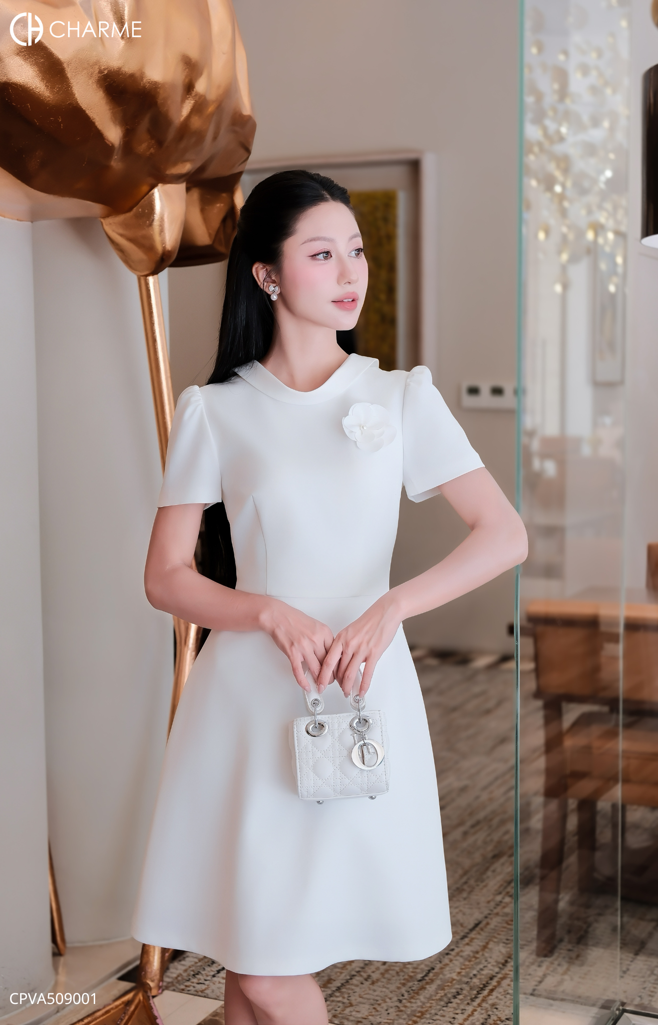 Váy cổ kiểu hoa ngực_thumbnail_5