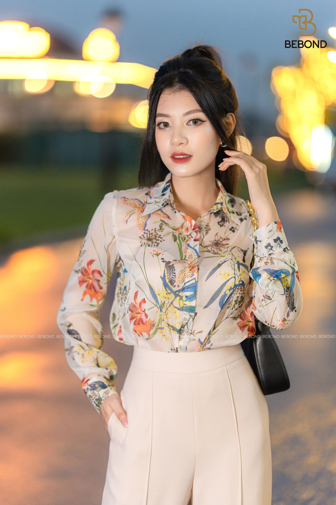 ÁO SƠ MI TƠ TẰM XƯỚC HOA DORIS_thumbnail_2