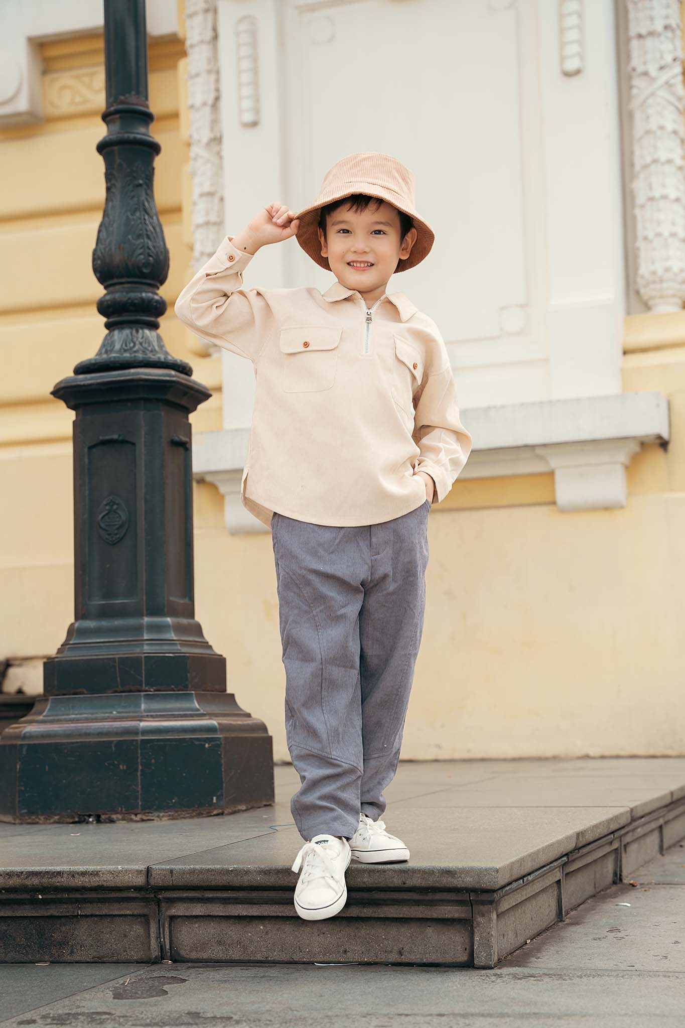 Áo nhung phối khóa cổ_thumbnail_1