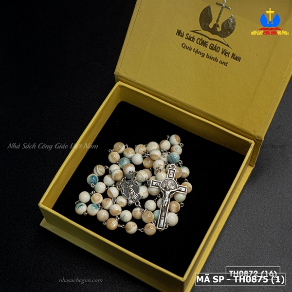 Chuỗi Mân Côi 50 6ly ốc tự nhiên_thumbnail_1