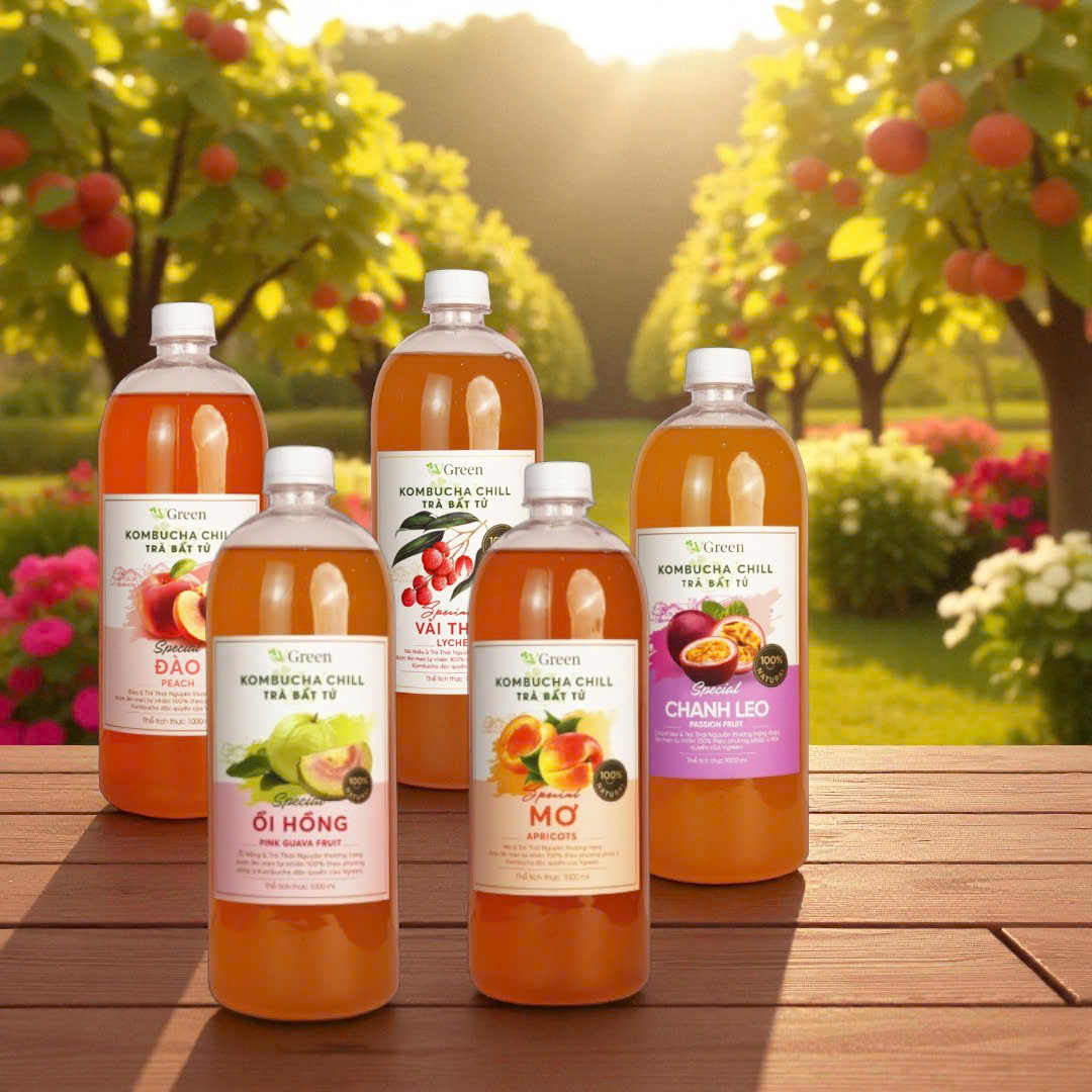 VKombucha Chill Trà Bất Tử 1000ml