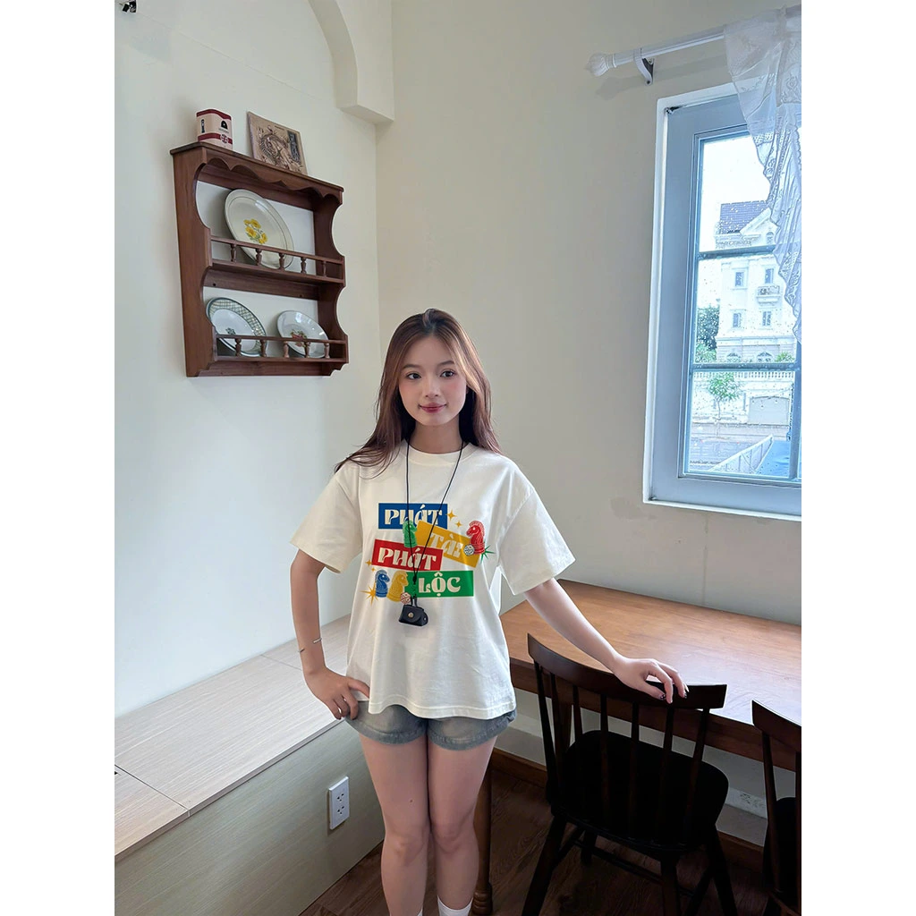 Áo thun boxy nam nữ Miucho chất vải dày dặn thoáng mát lời chúc ngày Tết in mix 2900_thumbnail_8