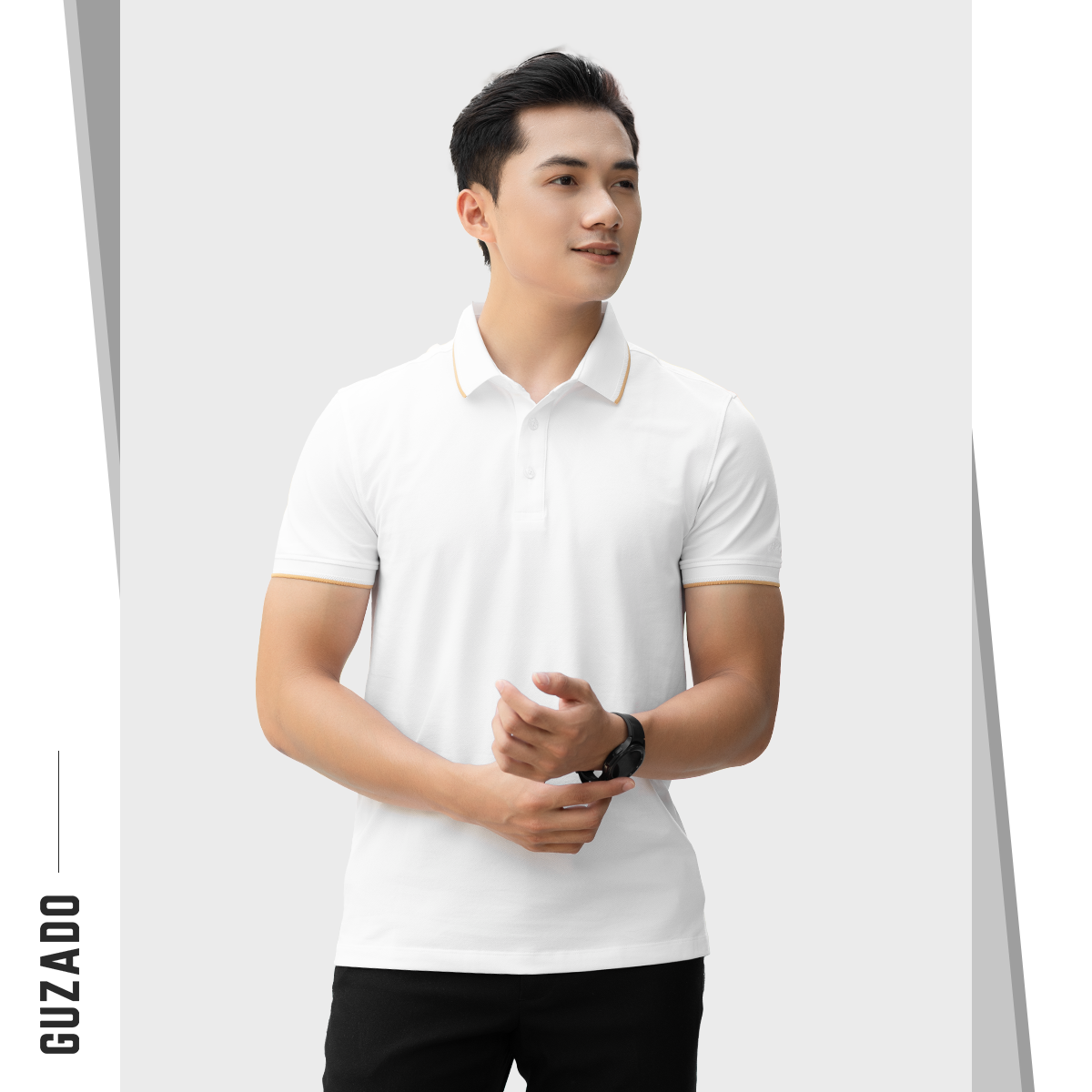 Áo Polo Nam GUZADO Coolmax Premium, Sang Trọng Lịch Lãm MPS207_thumbnail_6