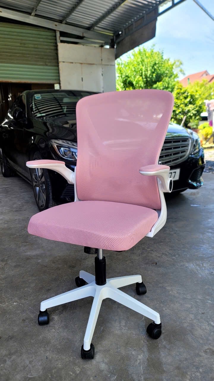 Ghế Xoay Văn Phòng LX698 Cao Cấp, Kiểu Dáng Khung Ghế Nhựa ABS Cứng Cáp, Độ Đàn Hồi Cực Tốt_thumbnail_2