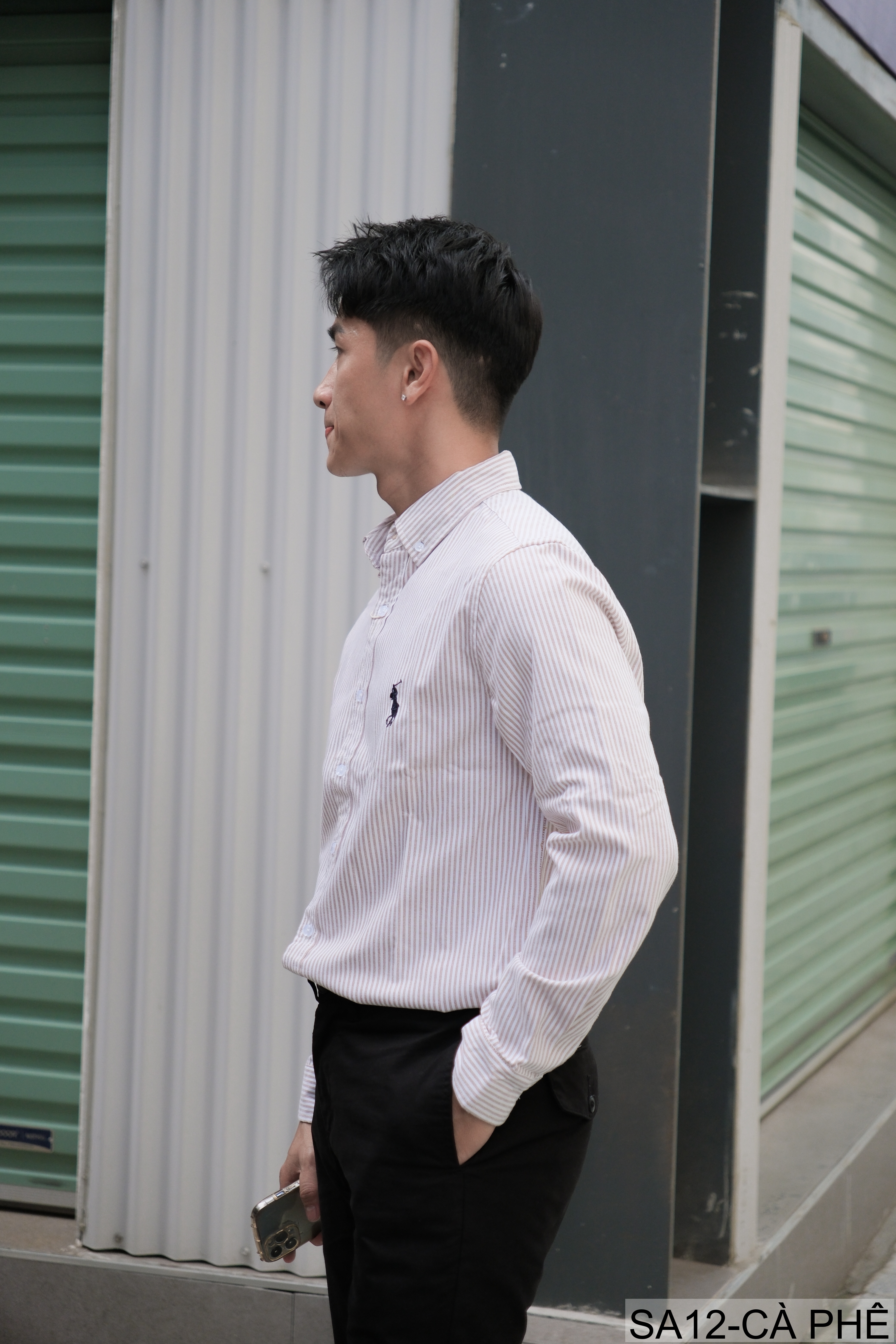 SA12 - Áo sơ mi nam dài tay sọc ngang phong cách Nhật Bản, chất cotton mềm mại, dáng rộng thoải mái_thumbnail_22