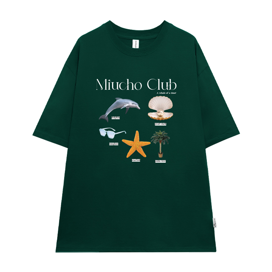 Áo thun đi biển form rộng mùa hè unisex ATD1053 Miucho tay lỡ cổ tròn in mix_thumbnail_18