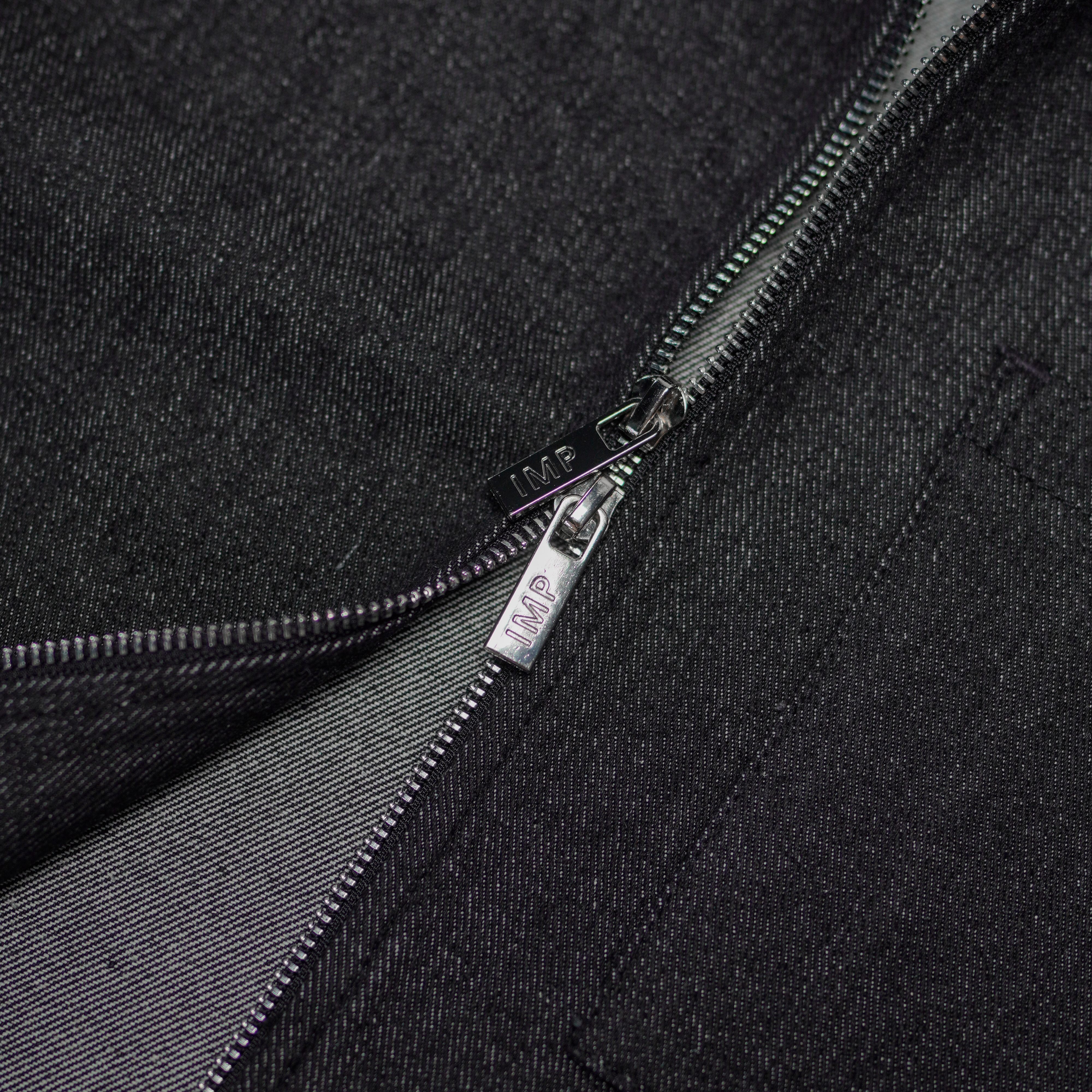 IMP - 006 Jacket - Áo khoác Denim Zip Jacket khóa 2 chiều phong cách trẻ trung, thanh lịch Imperfect_thumbnail_1