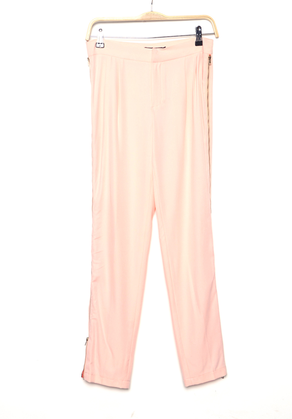 Quần Suông cạp tiêu chuẩn vải Tuytxi dày màu vàng nhạt