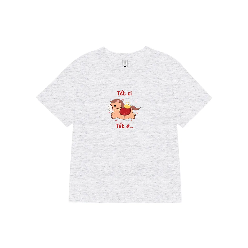 Áo baby tee nữ Miucho vải cotton thoáng mát tôn dáng tay ngắn cổ tròn Tết in mix 2949_thumbnail_0