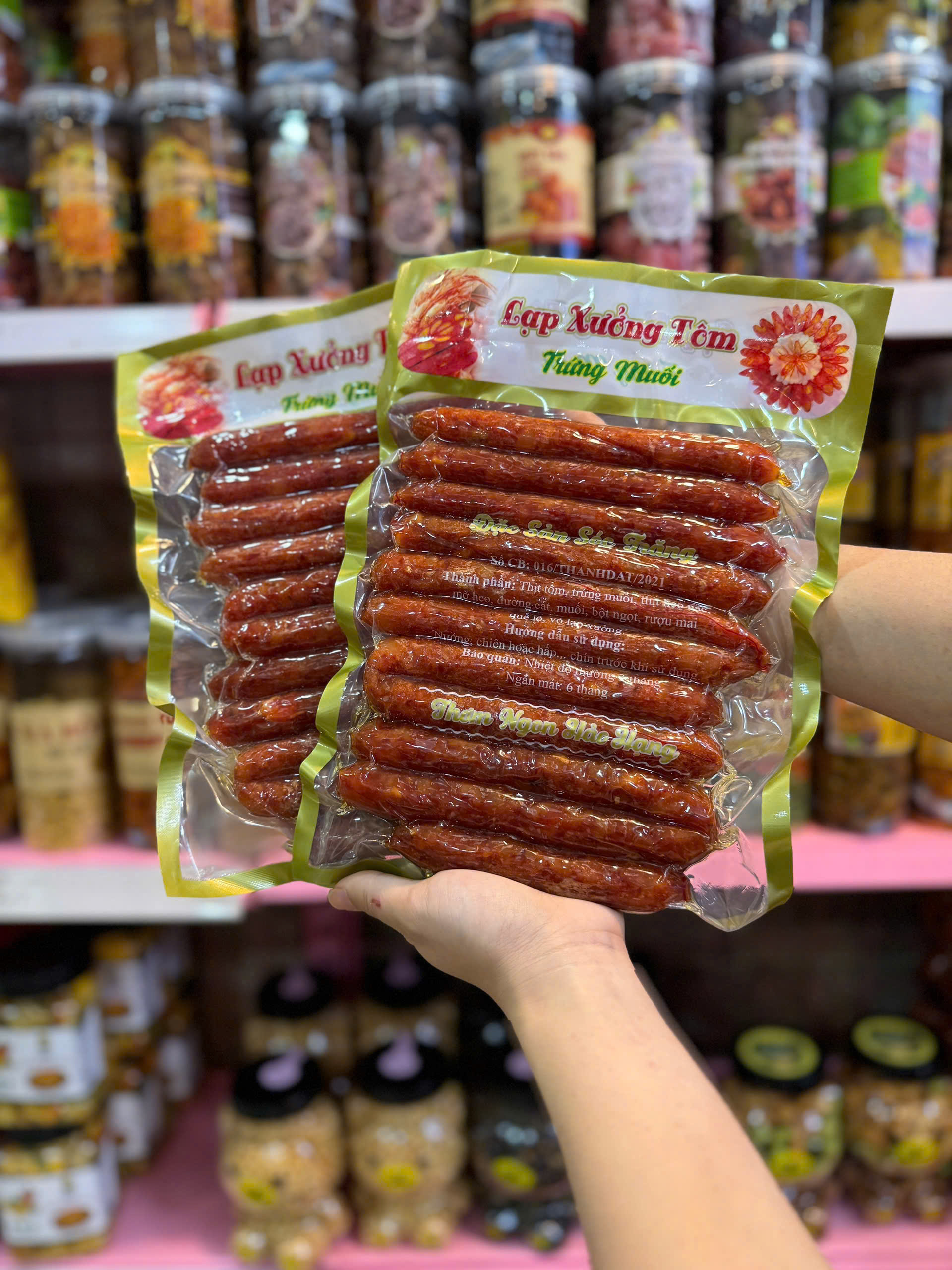 TÚI 500G- LẠP XƯỞNG TÔM TRỨNG MUỐI (1KG=145)(5KG=140)(20KG=135)