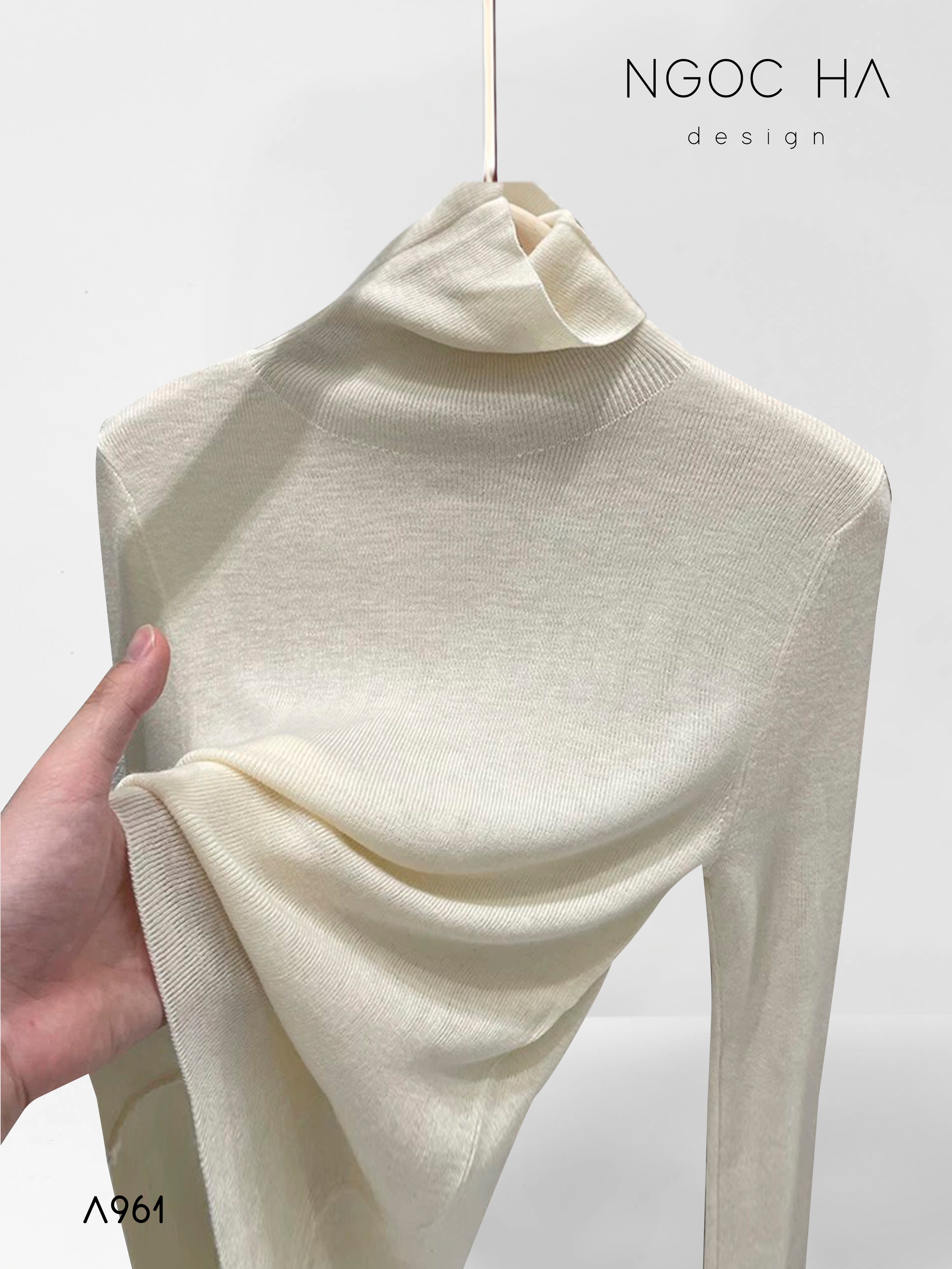 Selina Top_ Áo Len Basic Cổ Cao Dài Tay A961_thumbnail_7