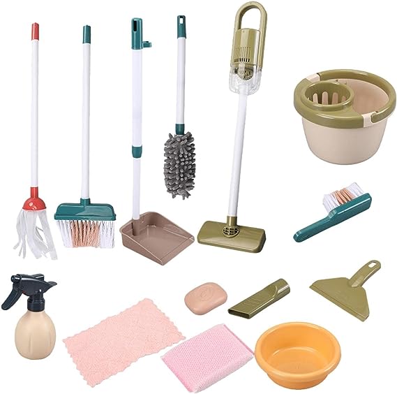 Bộ Dụng Cụ Vệ Sinh Đồ Chơi Giáo Dục Trẻ Em