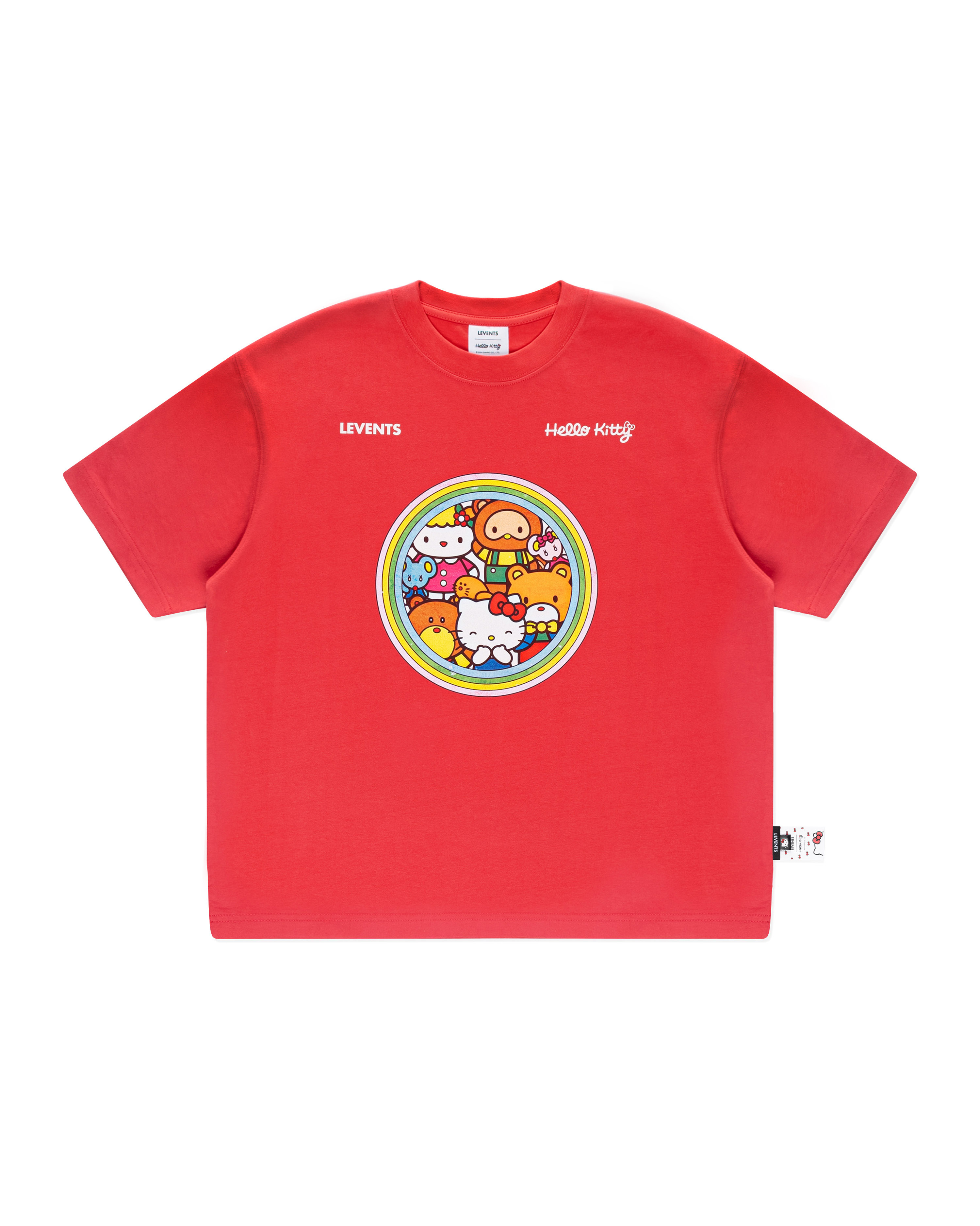Levents® x Hello Kitty | Kitty's Family Semi-Oversized Tee_thumbnail_0