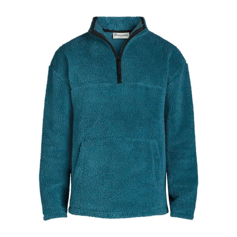 Set 2 Áo lông cổ có dây kéo unisex 