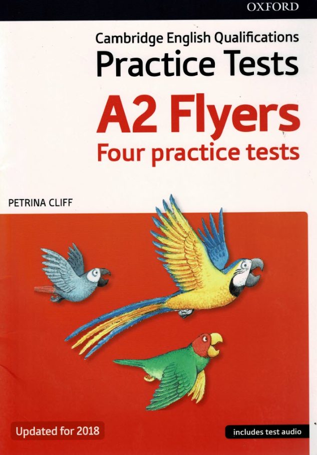 Four Practice Tests Starters, Movers, Flyers Bản in màu laser, tặng kèm file nghe_thumbnail_2