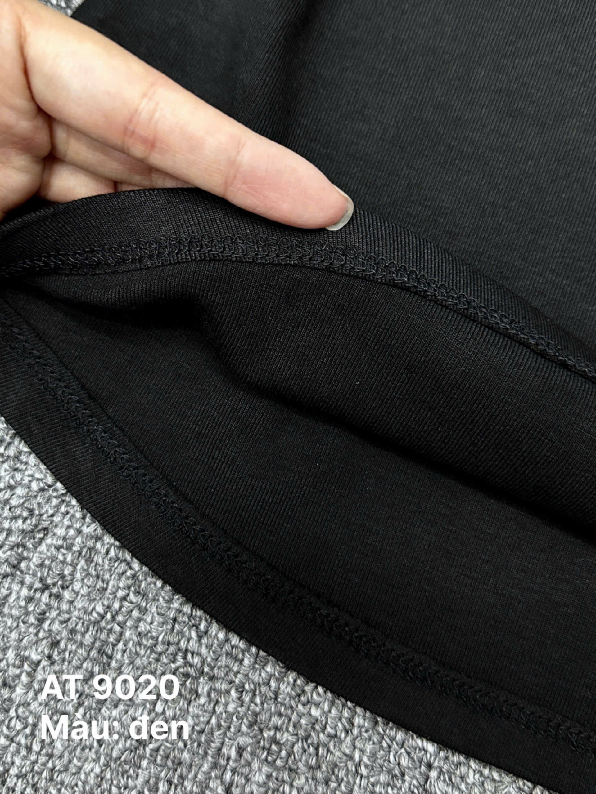 Áo thun tay ngắn phối nút kiểu bigsize AT9020 dành cho nàng béo mập từ 55-90kg_thumbnail_3