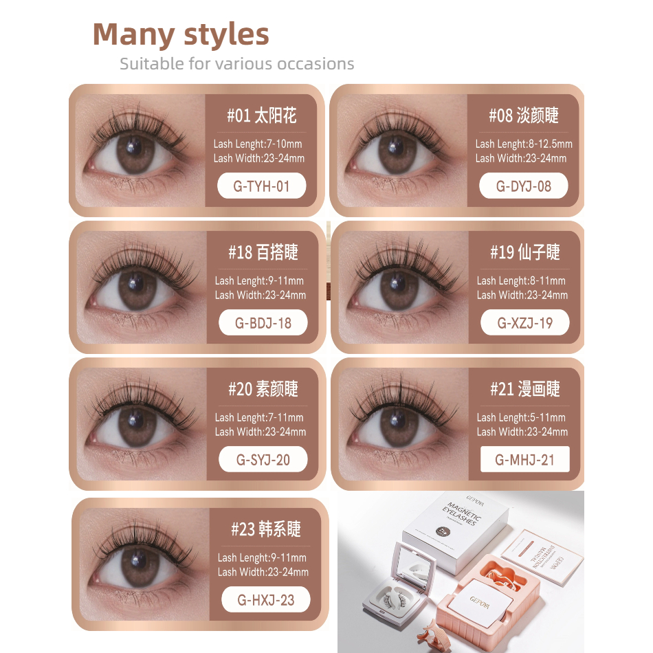 Lông mi giả nam châm từ tính mềm G108 - Gắn mi nhanh chóng_thumbnail_6