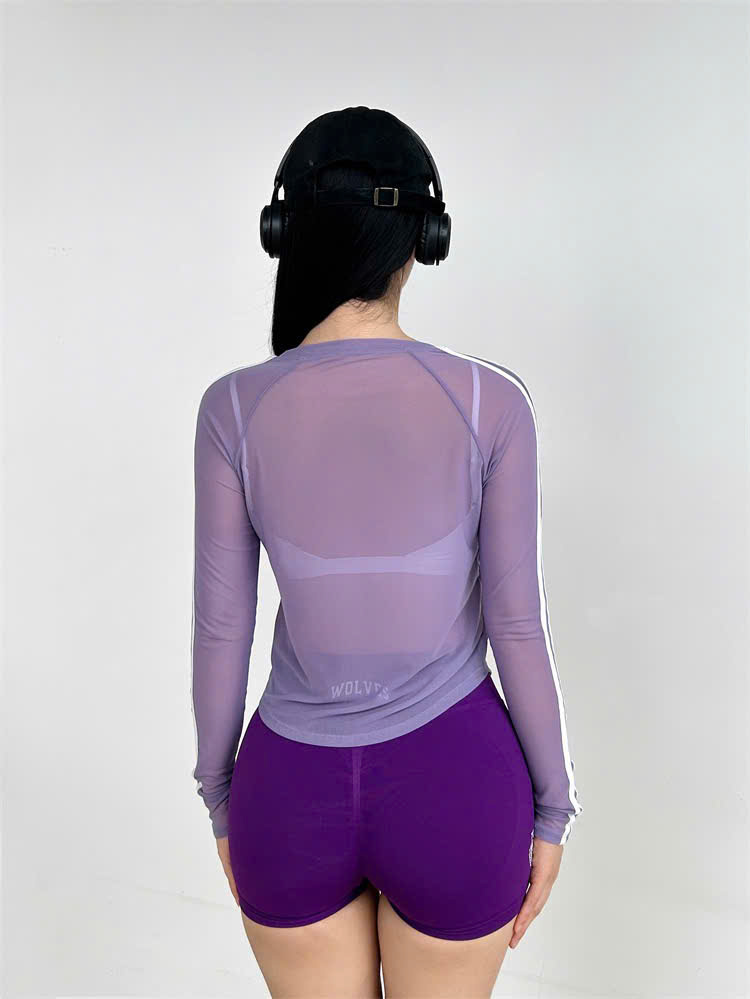 Áo Tank Lưới Dài Tay Phối 3 Sọc Siêu Hot_thumbnail_12