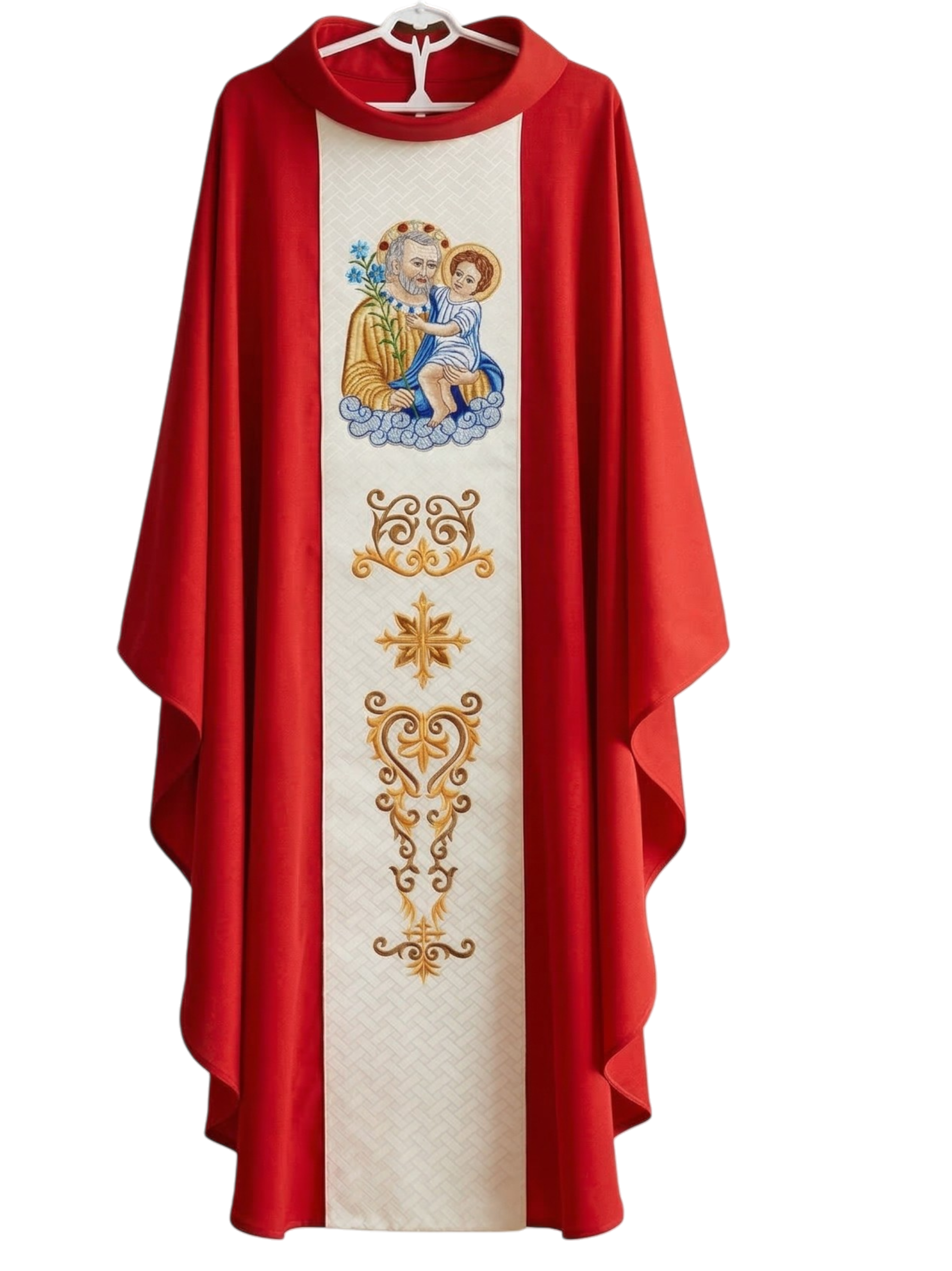 Áo lễ linh mục màu đỏ - Qùa tặng tân linh mục - Qùa tặng cha xứ