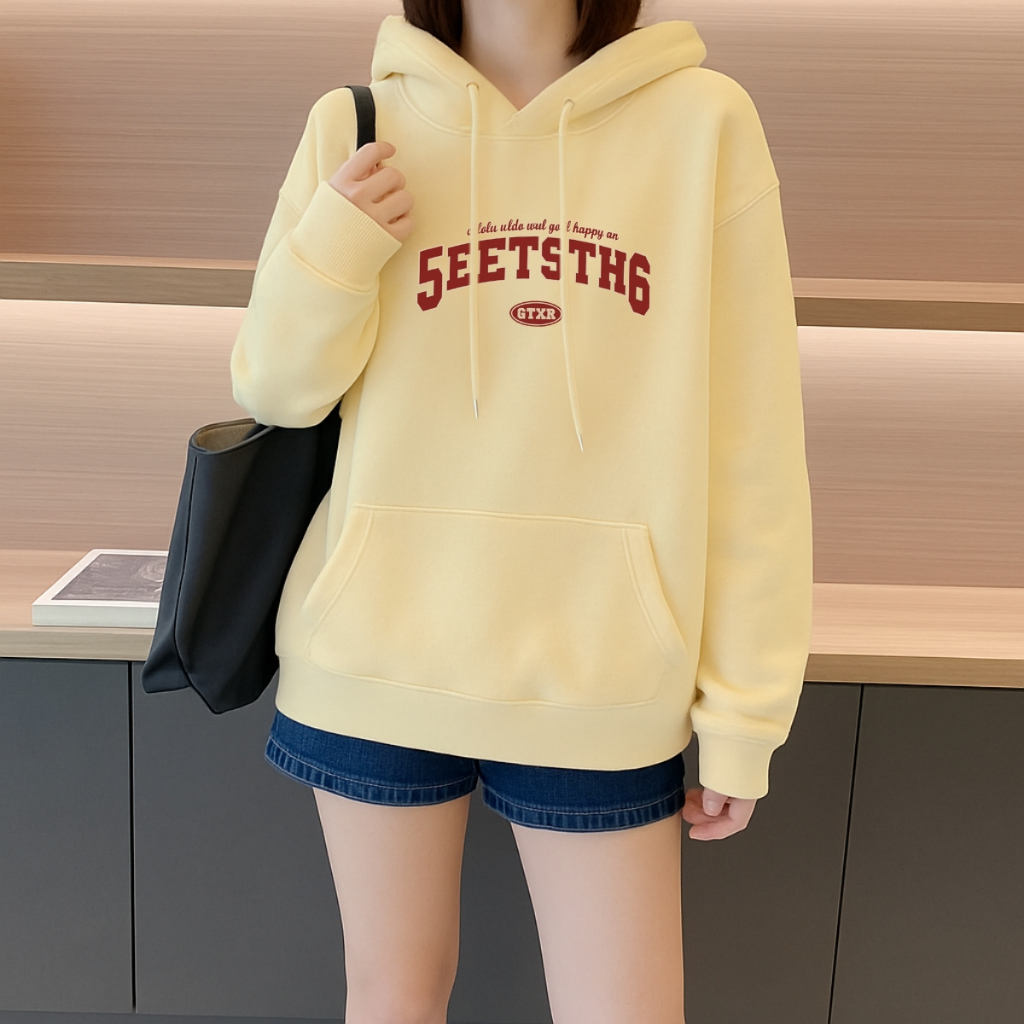 [Form Rộng] Áo hoodie nữ in hình 'Seetsth6' - Loza NM8405-1_thumbnail_1
