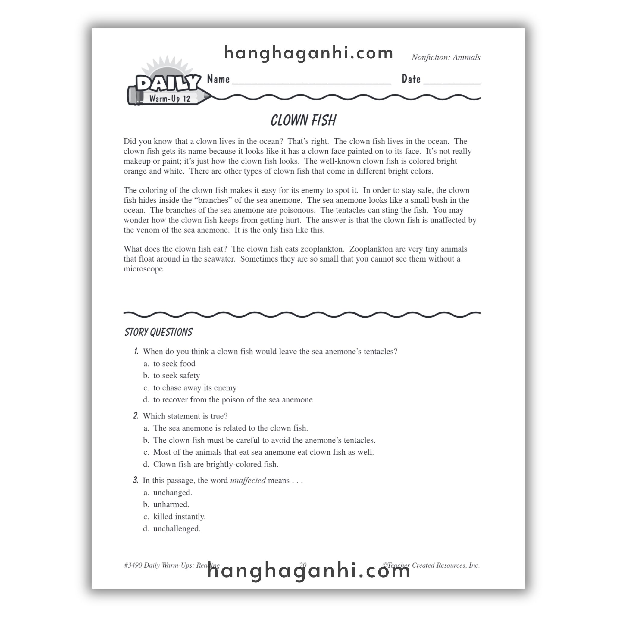 Sách Daily Warm Ups Reading Grade 4_thumbnail_9