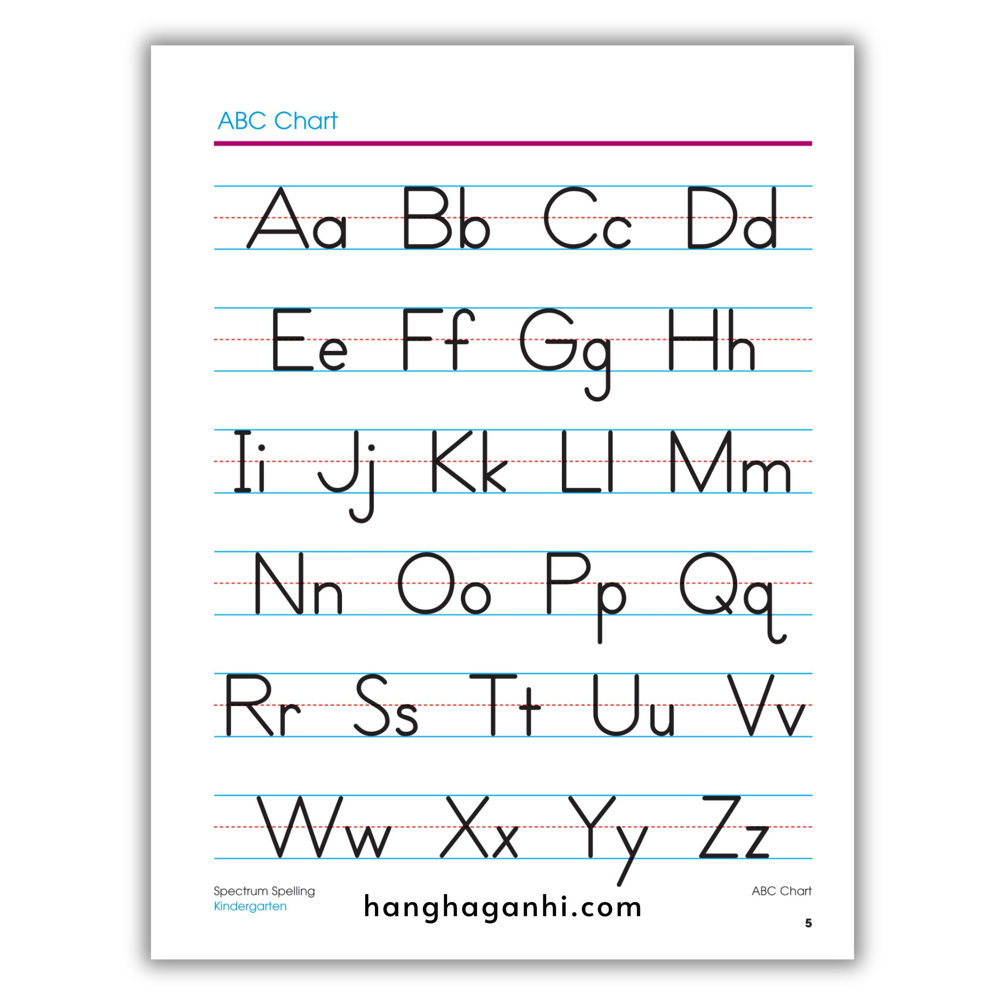 Sách Spectrum Spelling Workbook Grade K_thumbnail_12